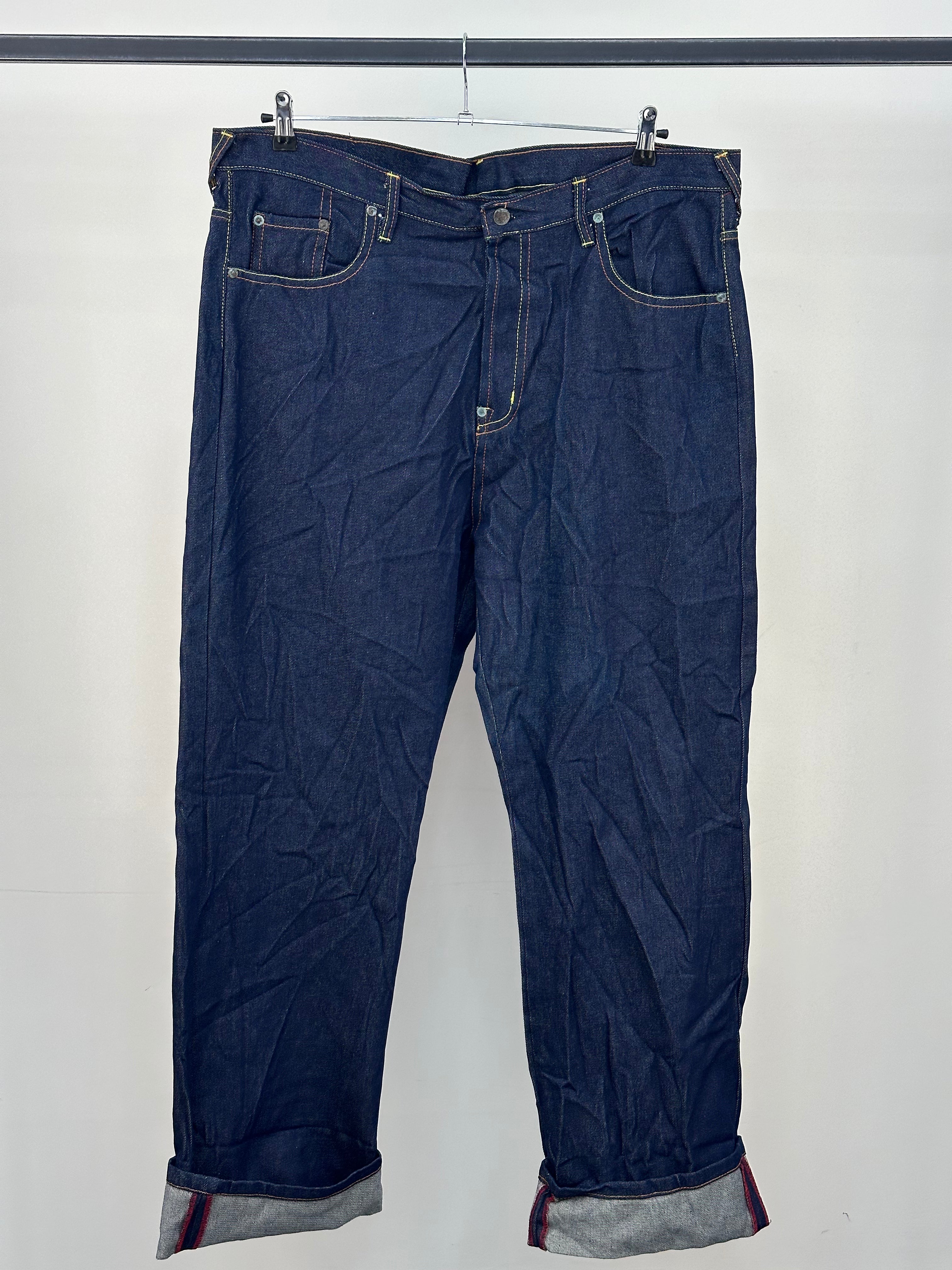EVISU BAGGY FIT JAPANESE DENIM TAGLIA : 54 ITA = W40