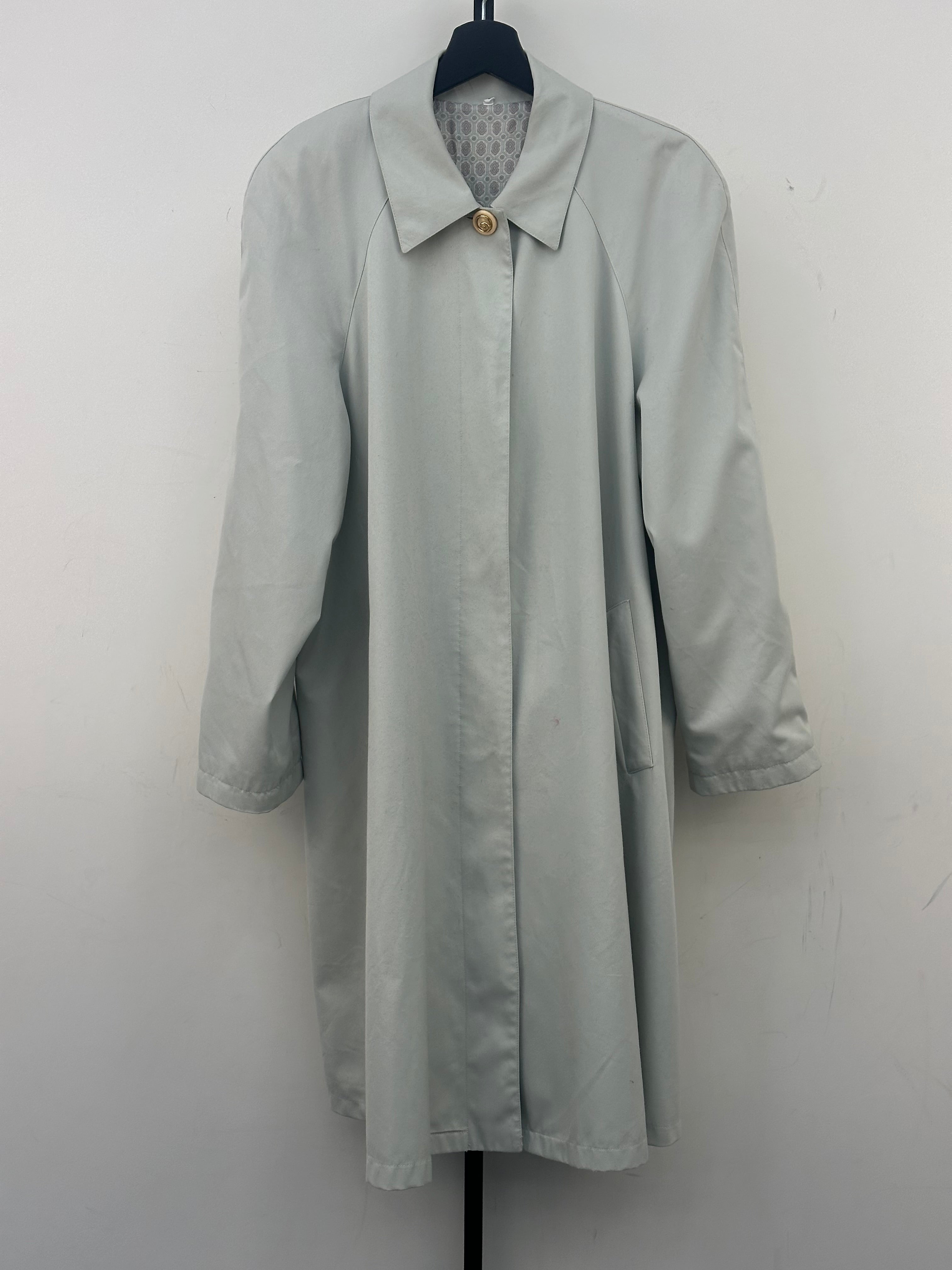 TRENCH INGLESE VINTAGE TAGLIA: L