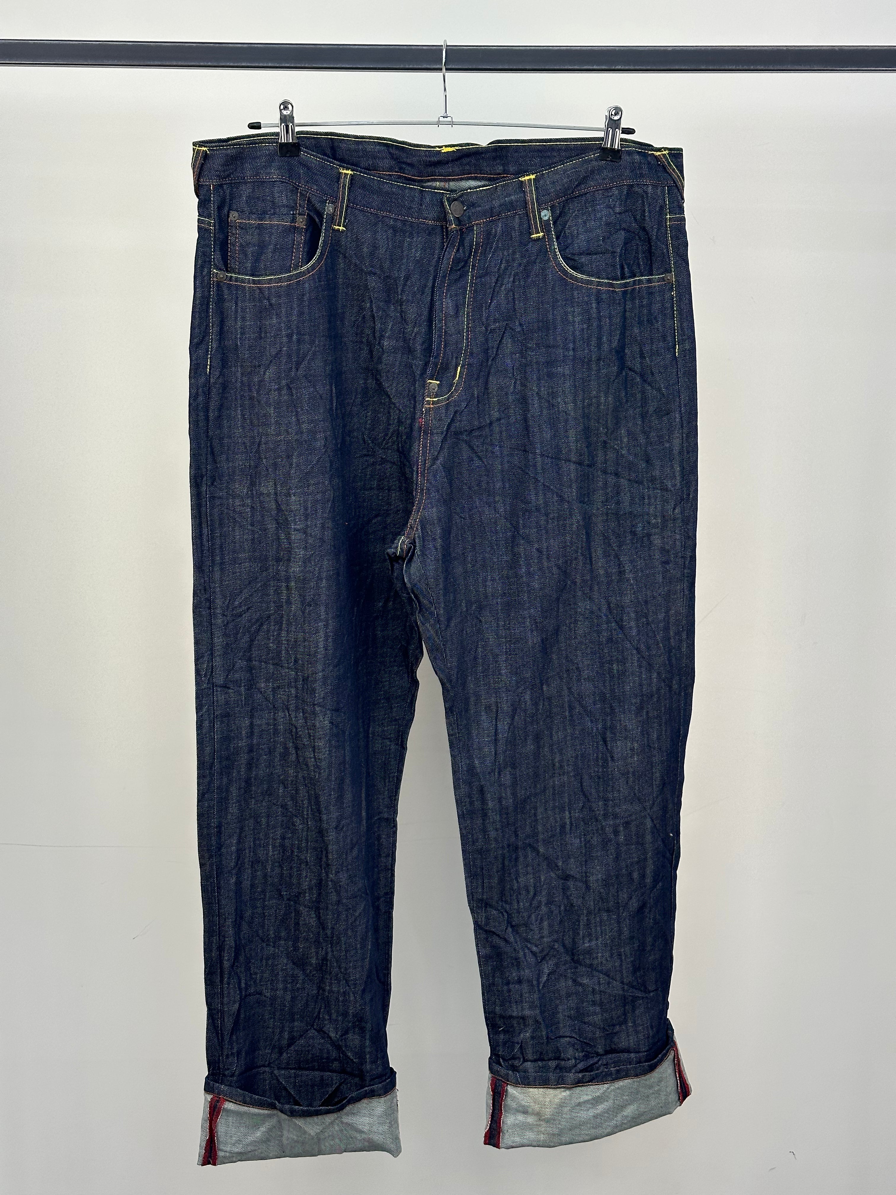 EVISU BAGGY FIT JAPANESE DENIM TAGLIA : 54 ITA = W40
