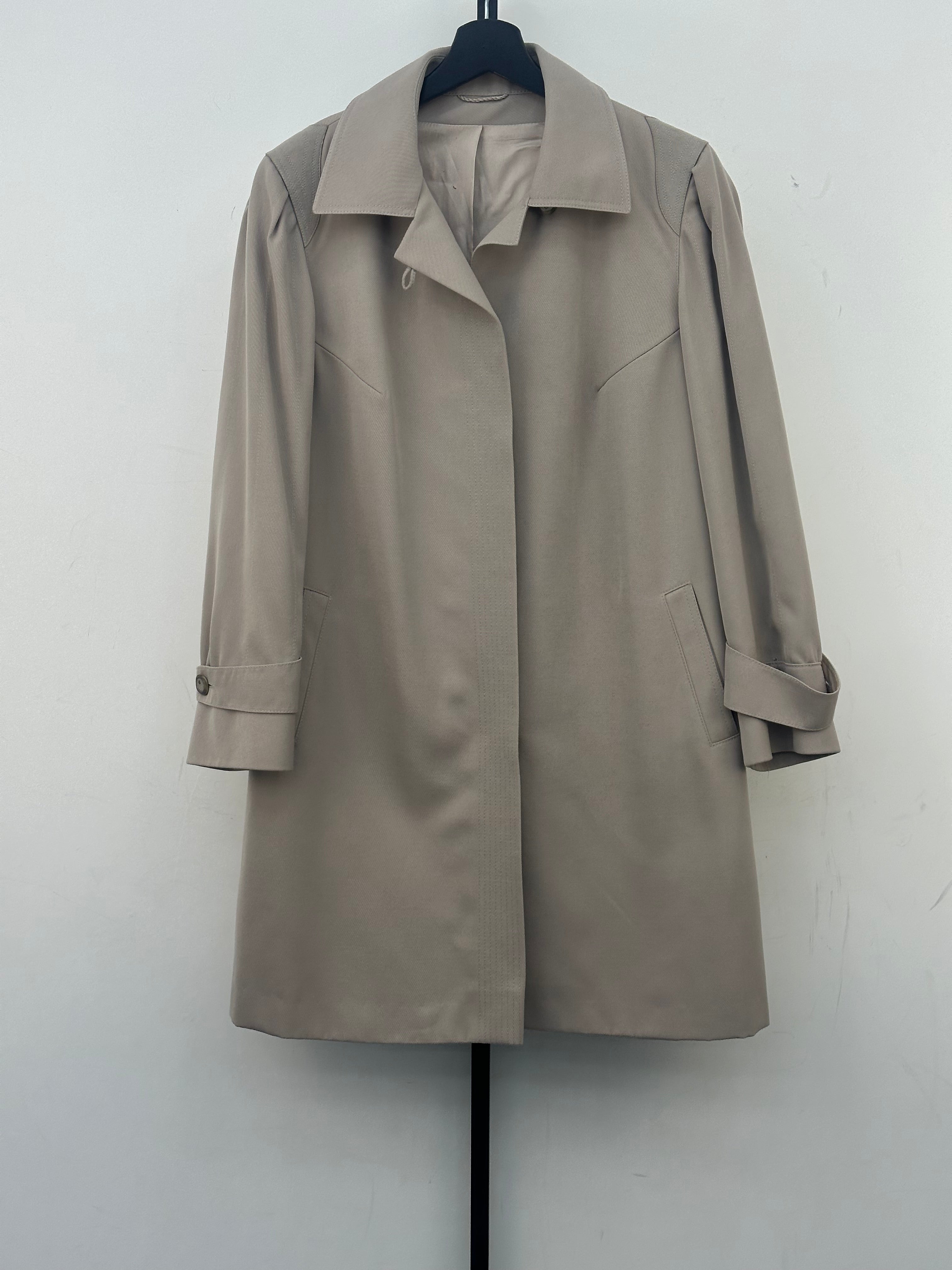 TRENCH INGLESE VINTAGE TAGLIA: L