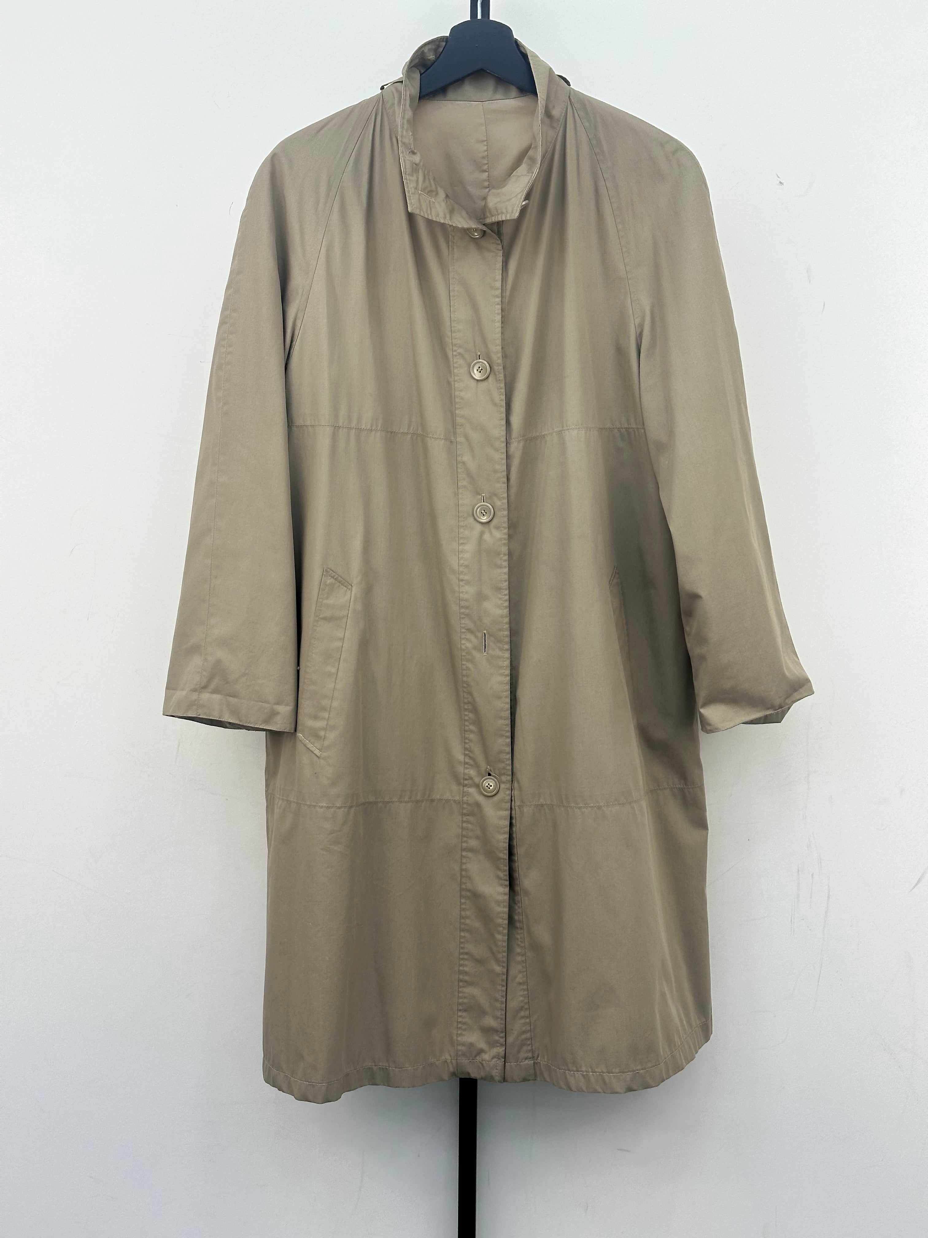 TRENCH INGLESE VINTAGE TAGLIA: L