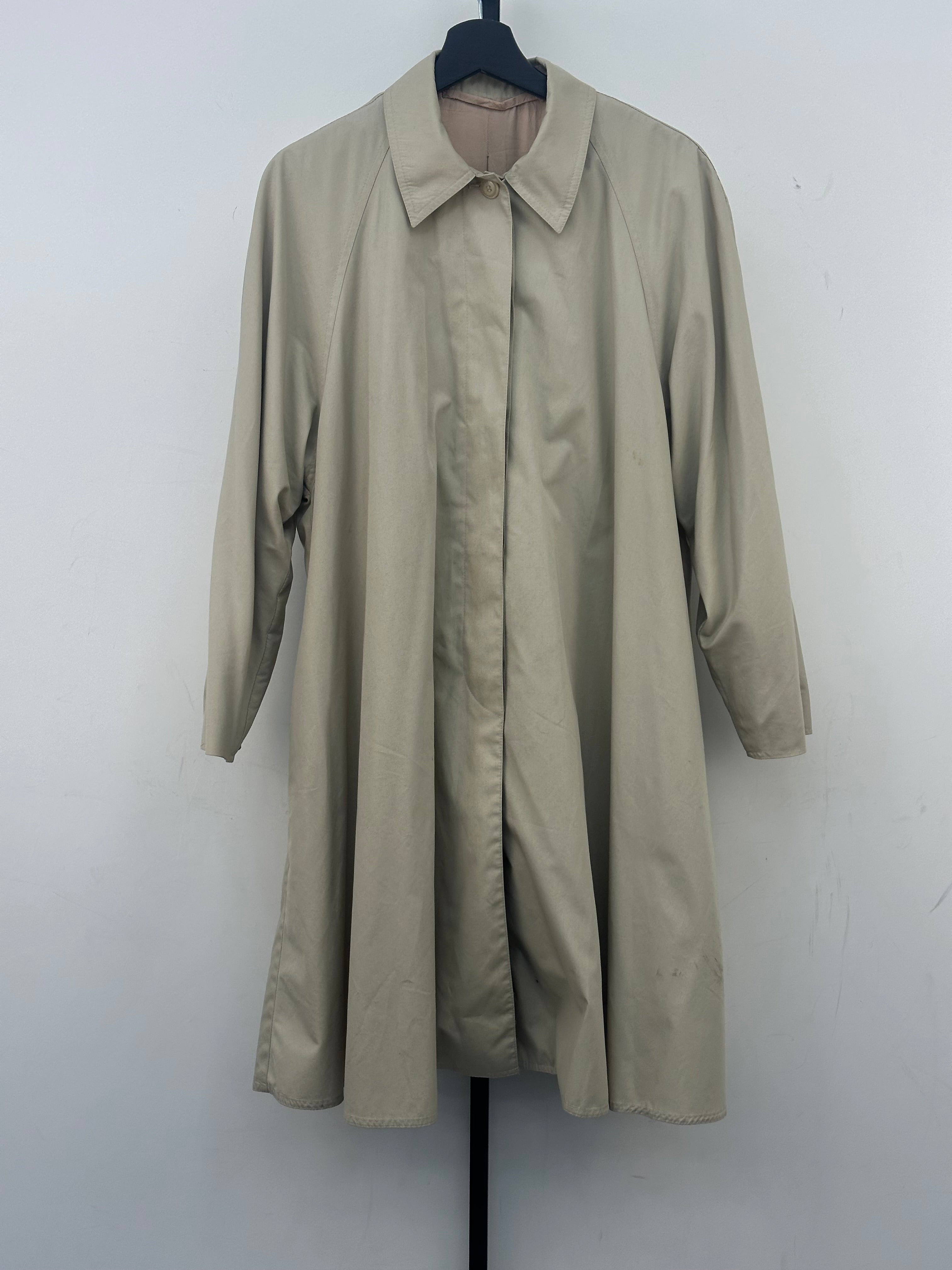 TRENCH INGLESE VINTAGE TAGLIA: UNICA
