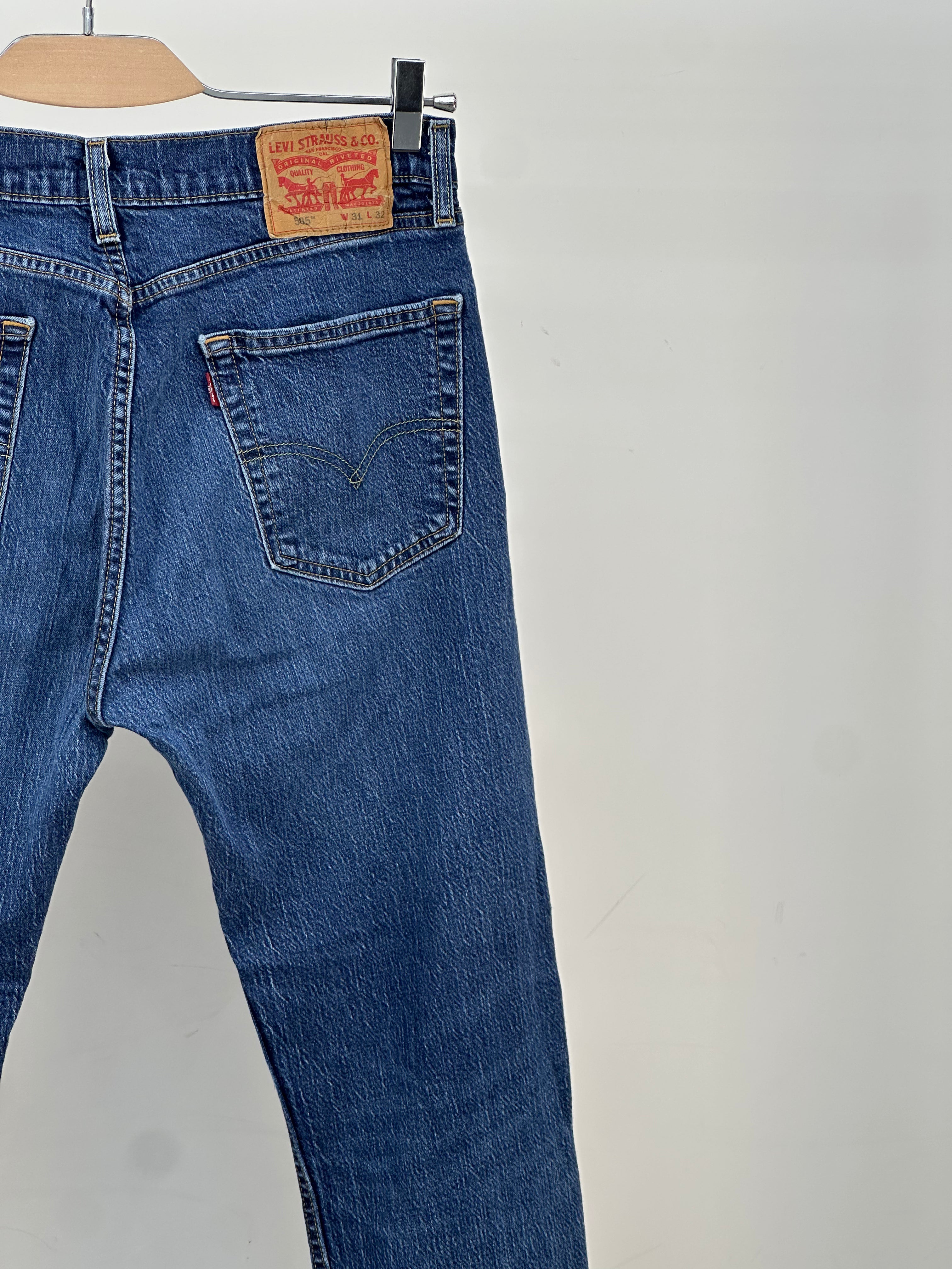 LEVI'S 505 REGULAR TAGLIA : 45 ITA = W31 L30