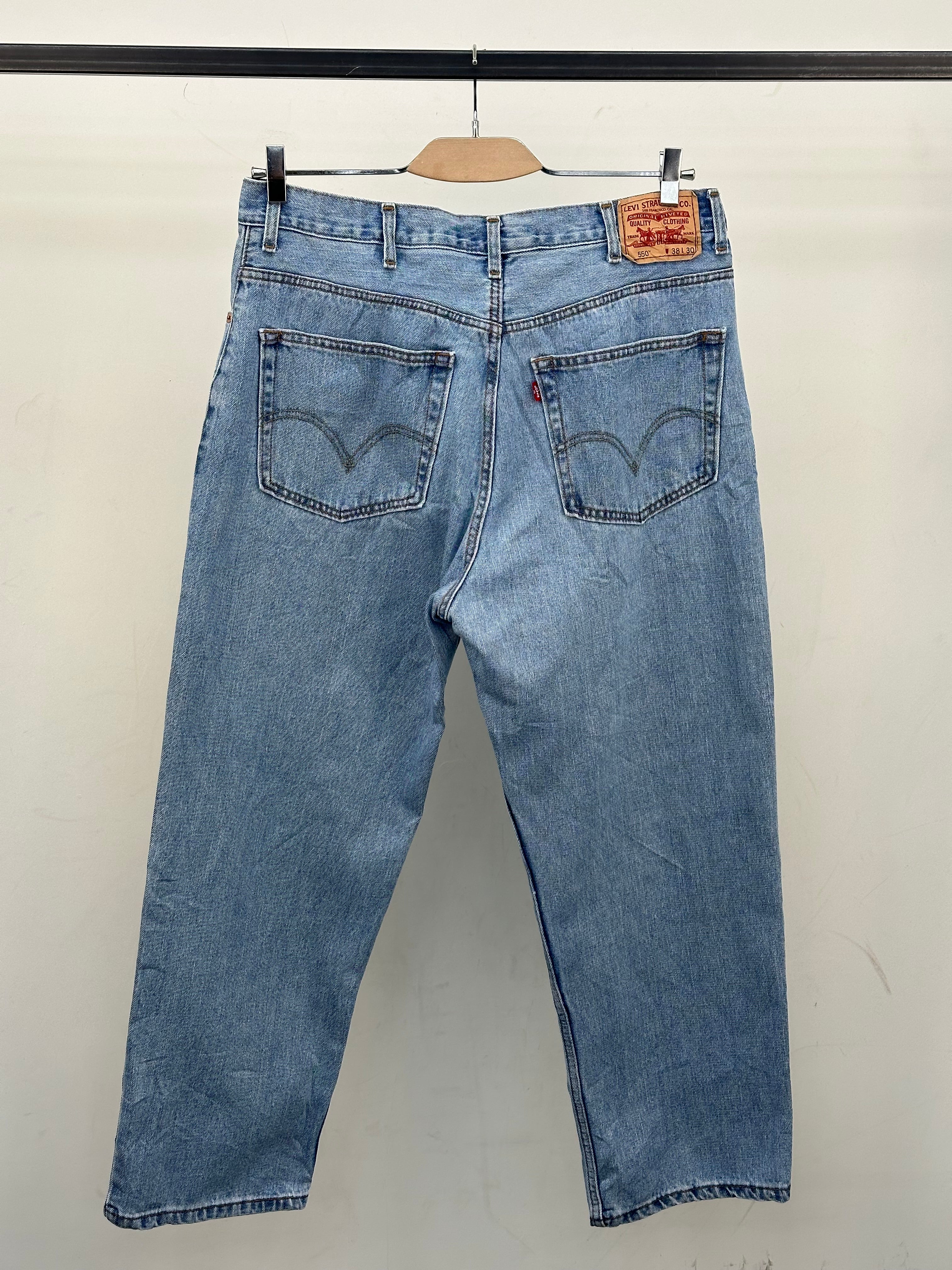 LEVI'S 550 RELAXED FIT TAGLIA: 52 ITA = W38 L30