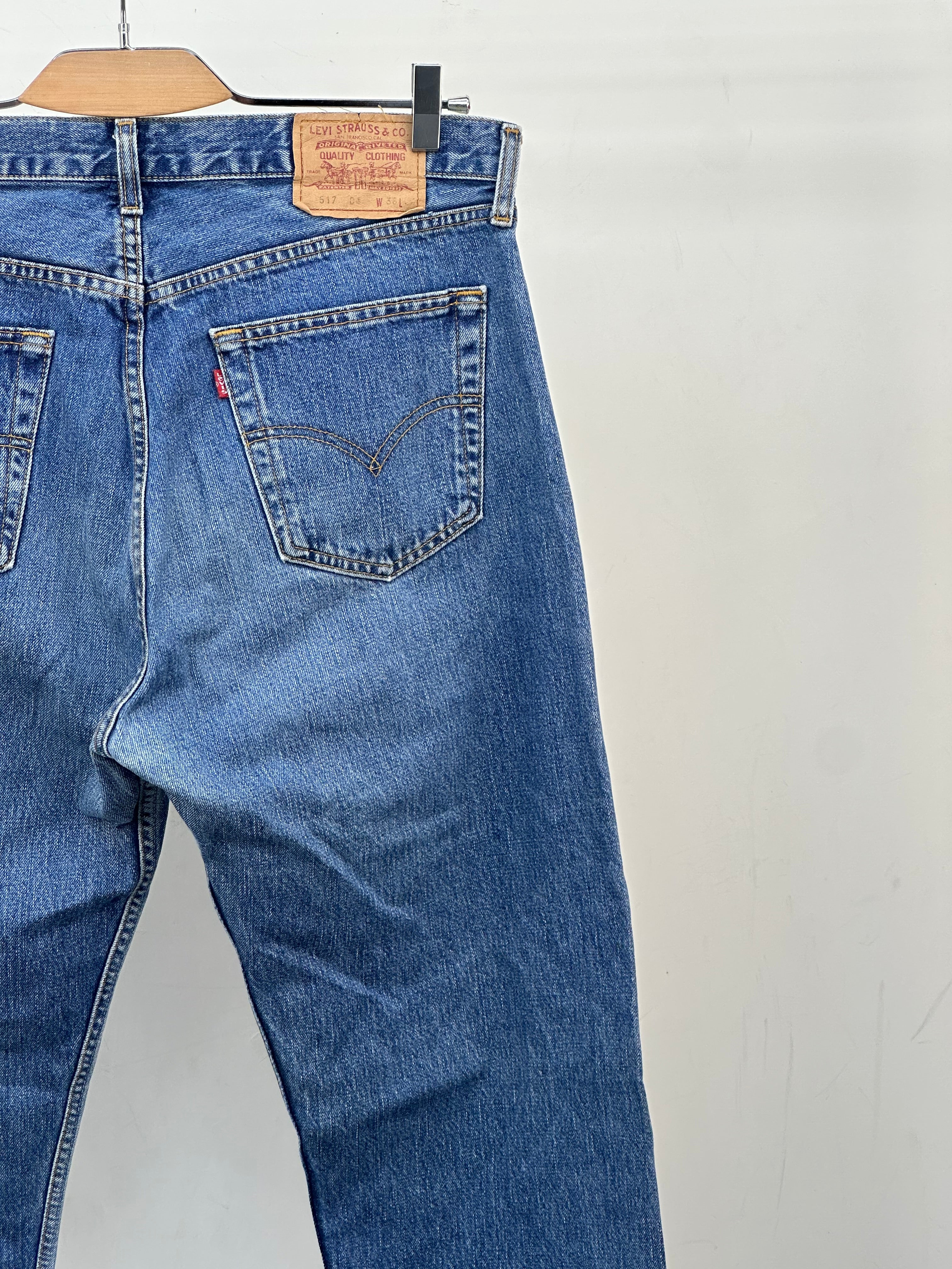 LEVI'S 517 BOOTCUT FIT TAGLIA: 52 ITA = W38 L34