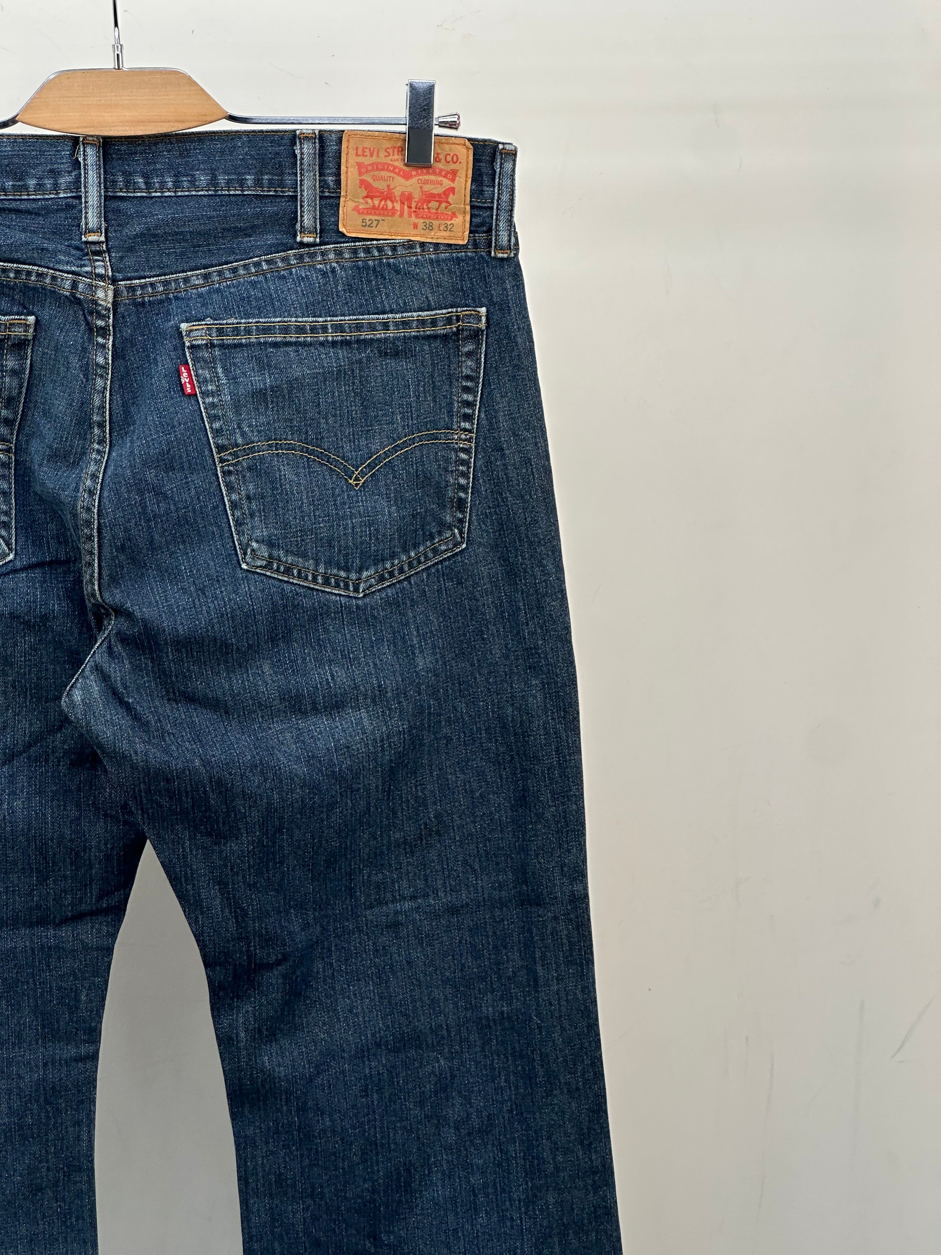 LEVI'S 527 SLIM BOOTCUT FIT TAGLIA: 52 ITA = W38 L32