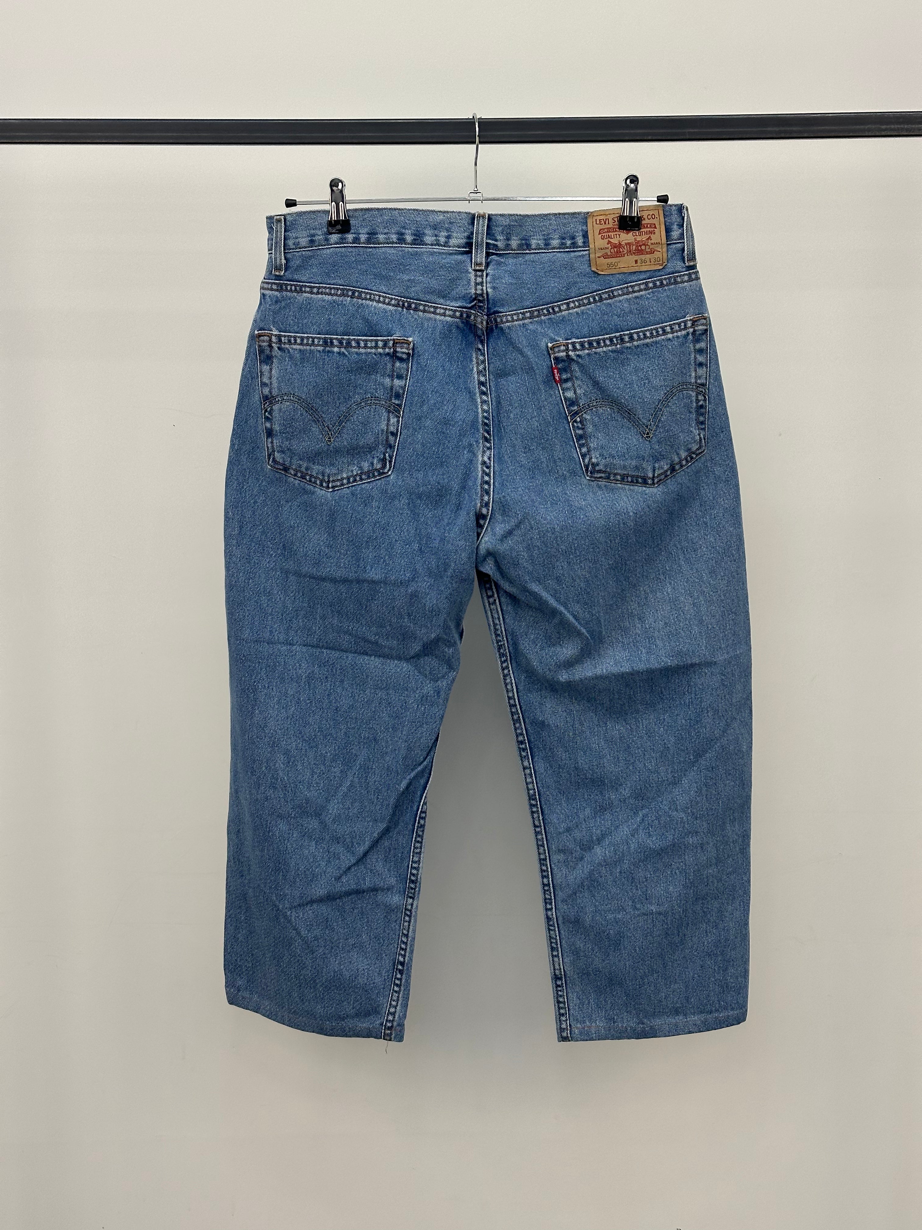LEVI'S 550 RELAXED FIT TAGLIA: 50 ITA = W36 L30