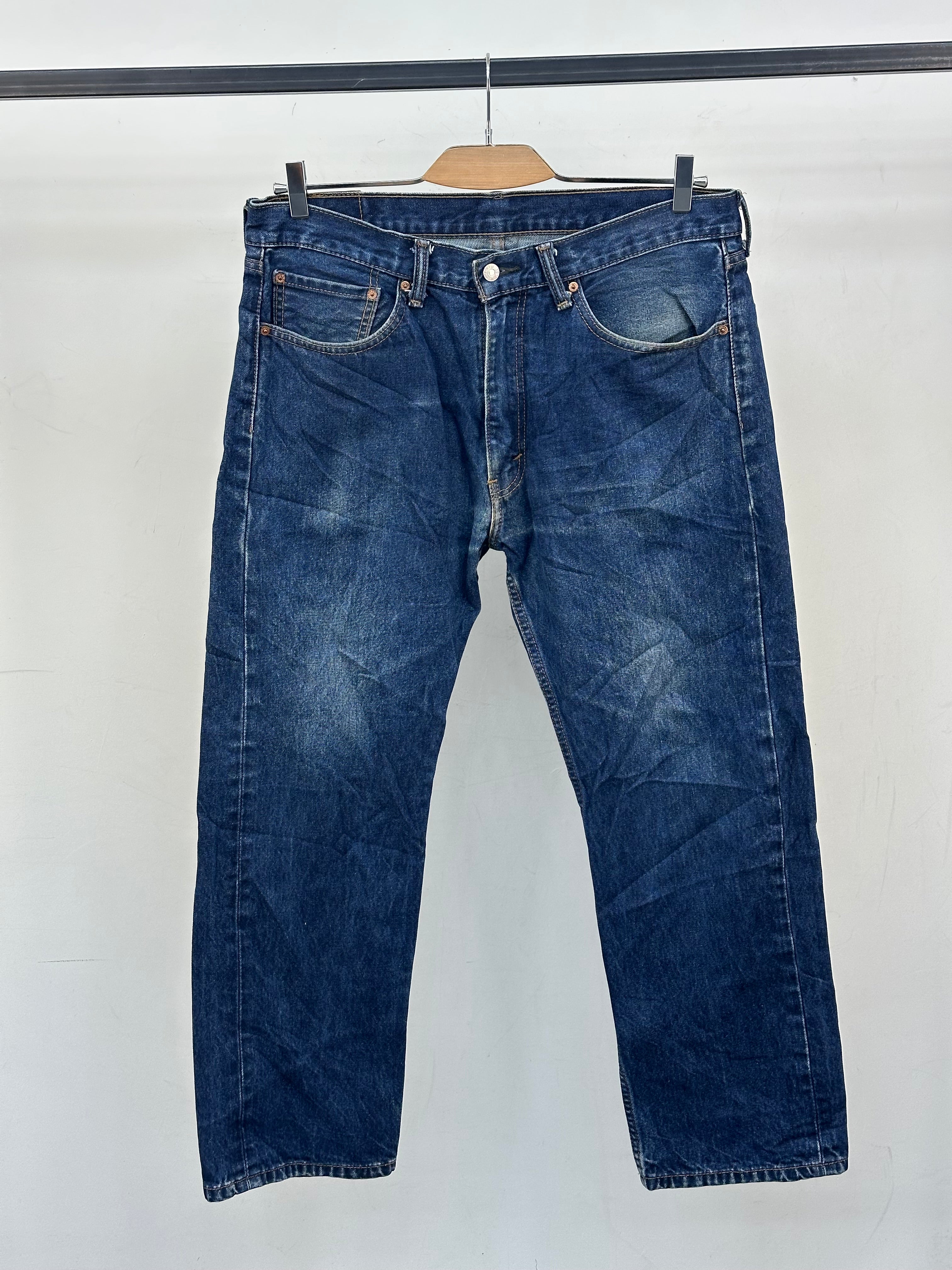 LEVI'S 505 STRAIGHT FIT TAGLIA: 50 ITA = W36 L29