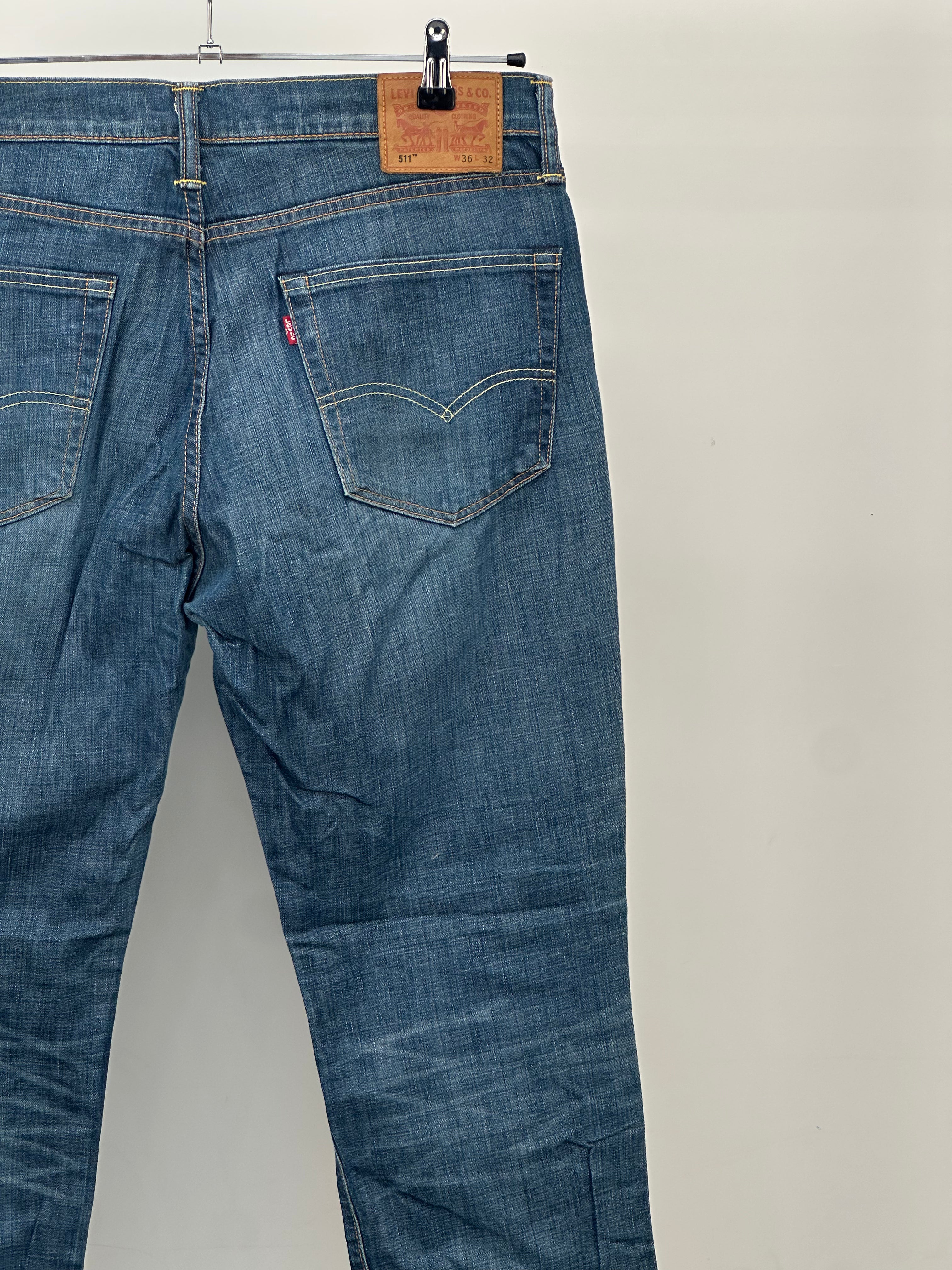 LEVI'S 511 SLIM FIT TAGLIA: 50 ITA = W36 L32