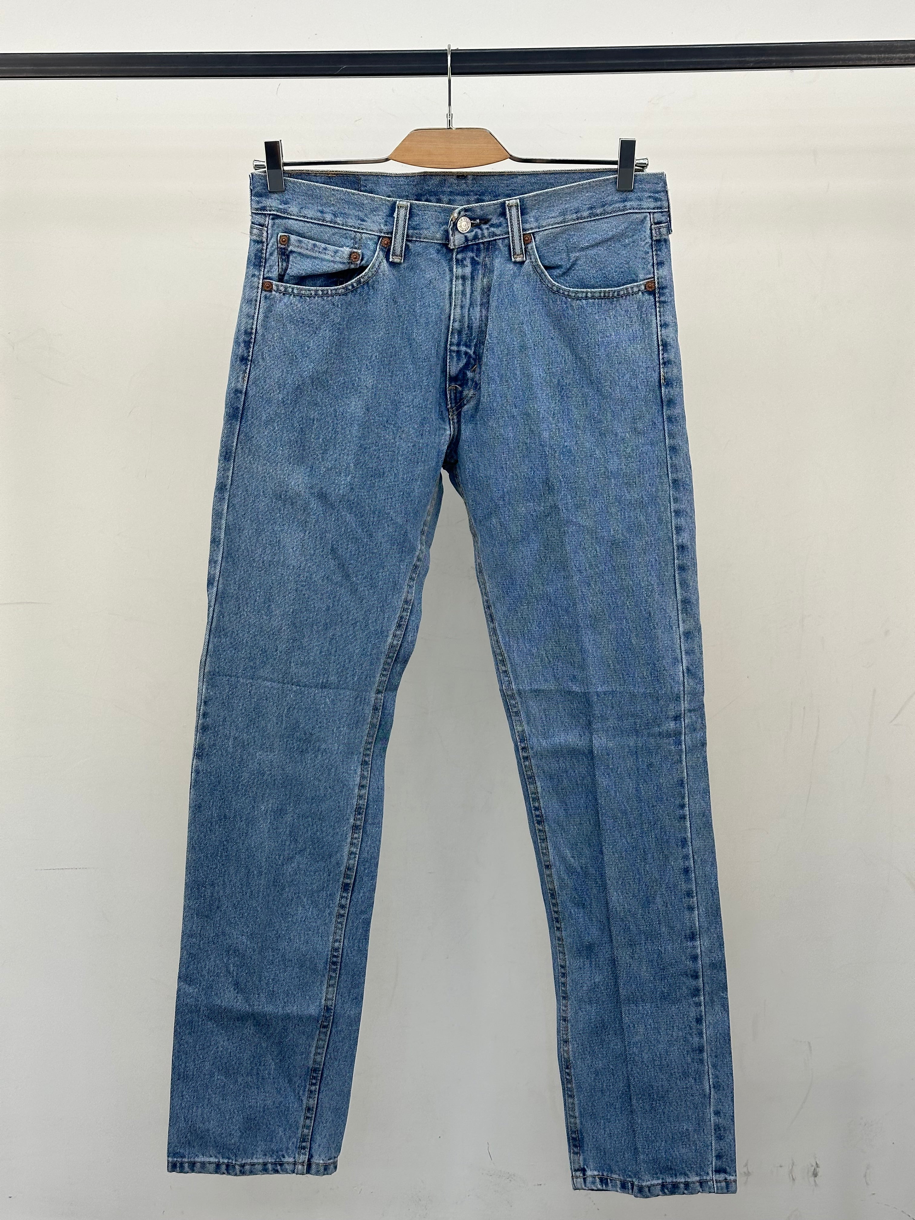 LEVI'S 505 STRAIGHT FIT TAGLIA: 46 ITA = W32 L34