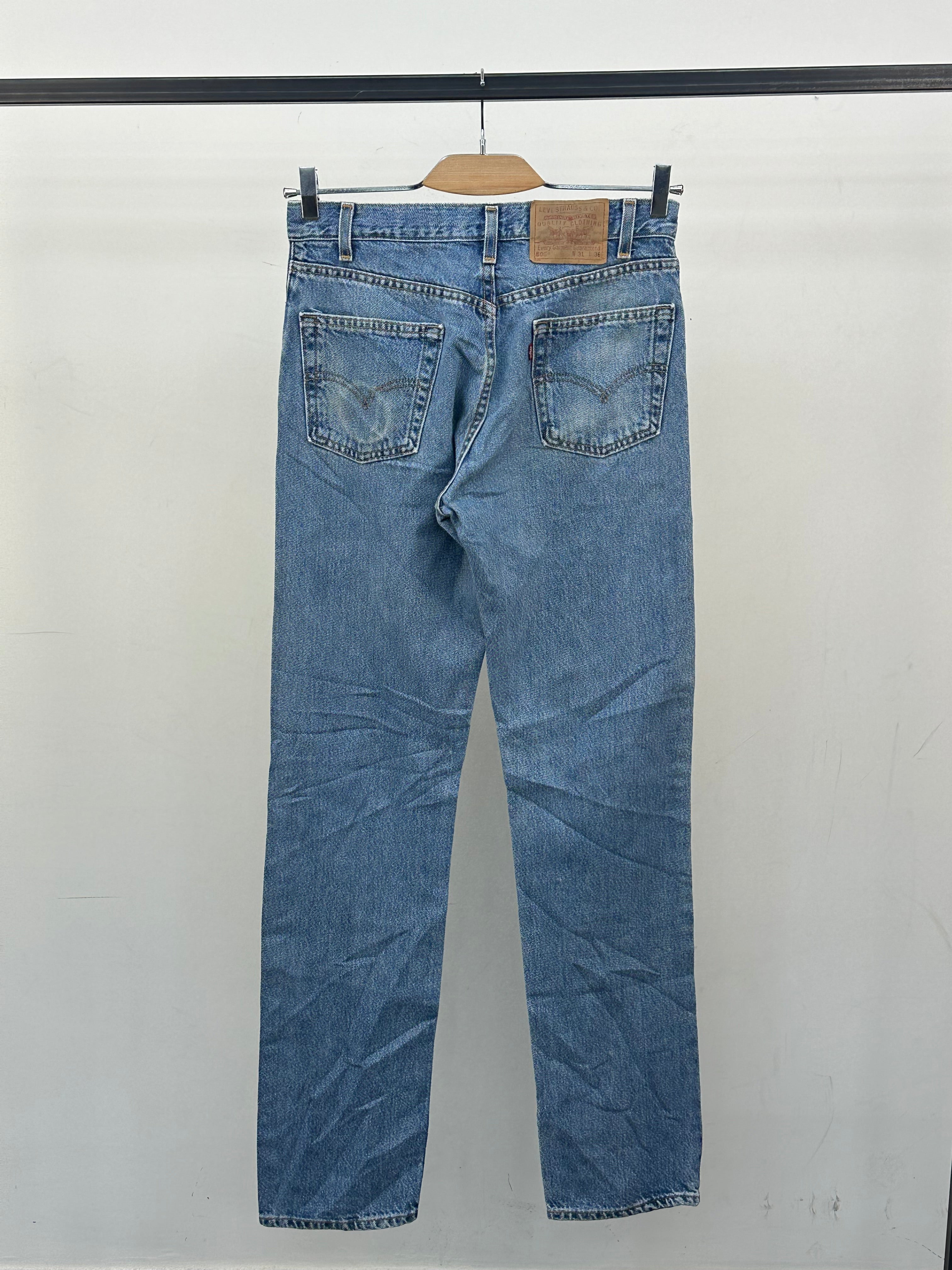 LEVI'S 505 STRAIGHT FIT TAGLIA: 45 ITA = W31 L36