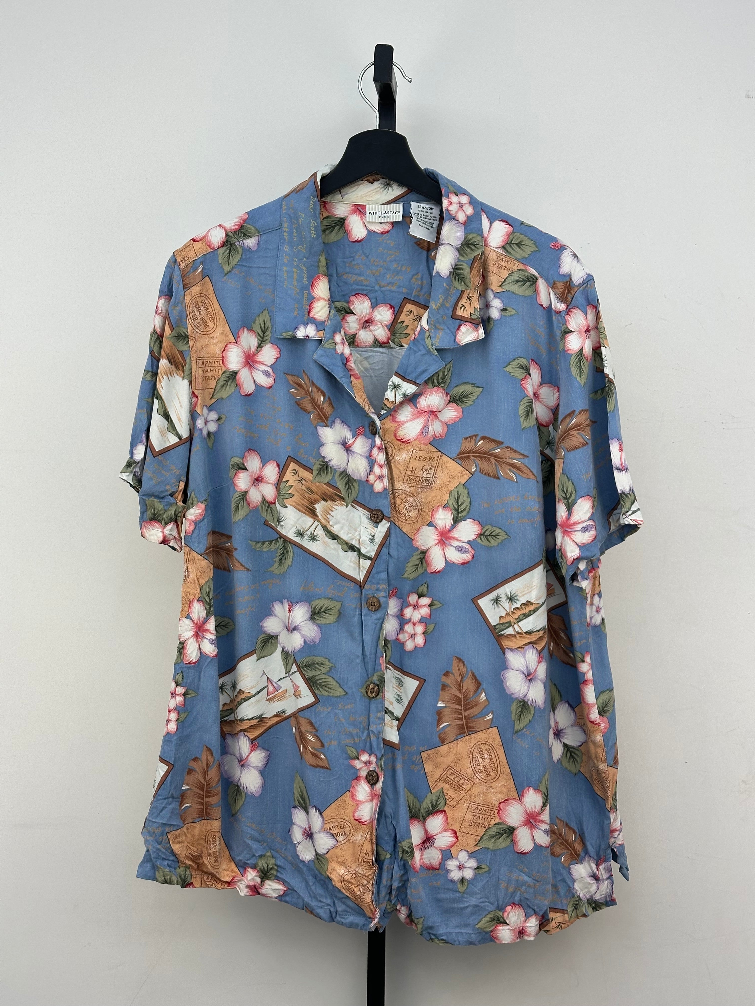 CAMICIA HAWAII TAGLIA: XL