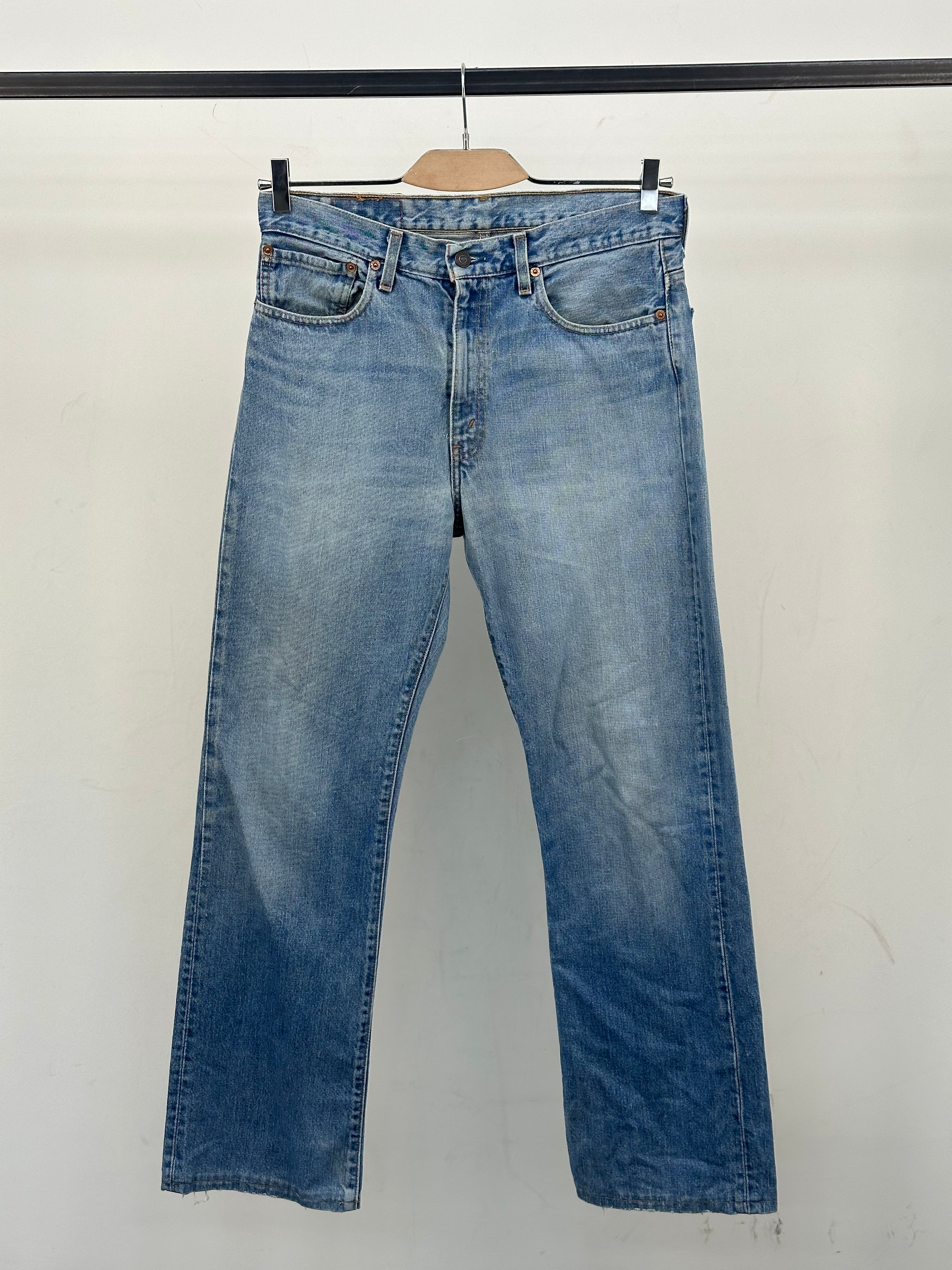 LEVI'S 505 RELAXED FIT TAGLIA: 47 ITA = W33 L34