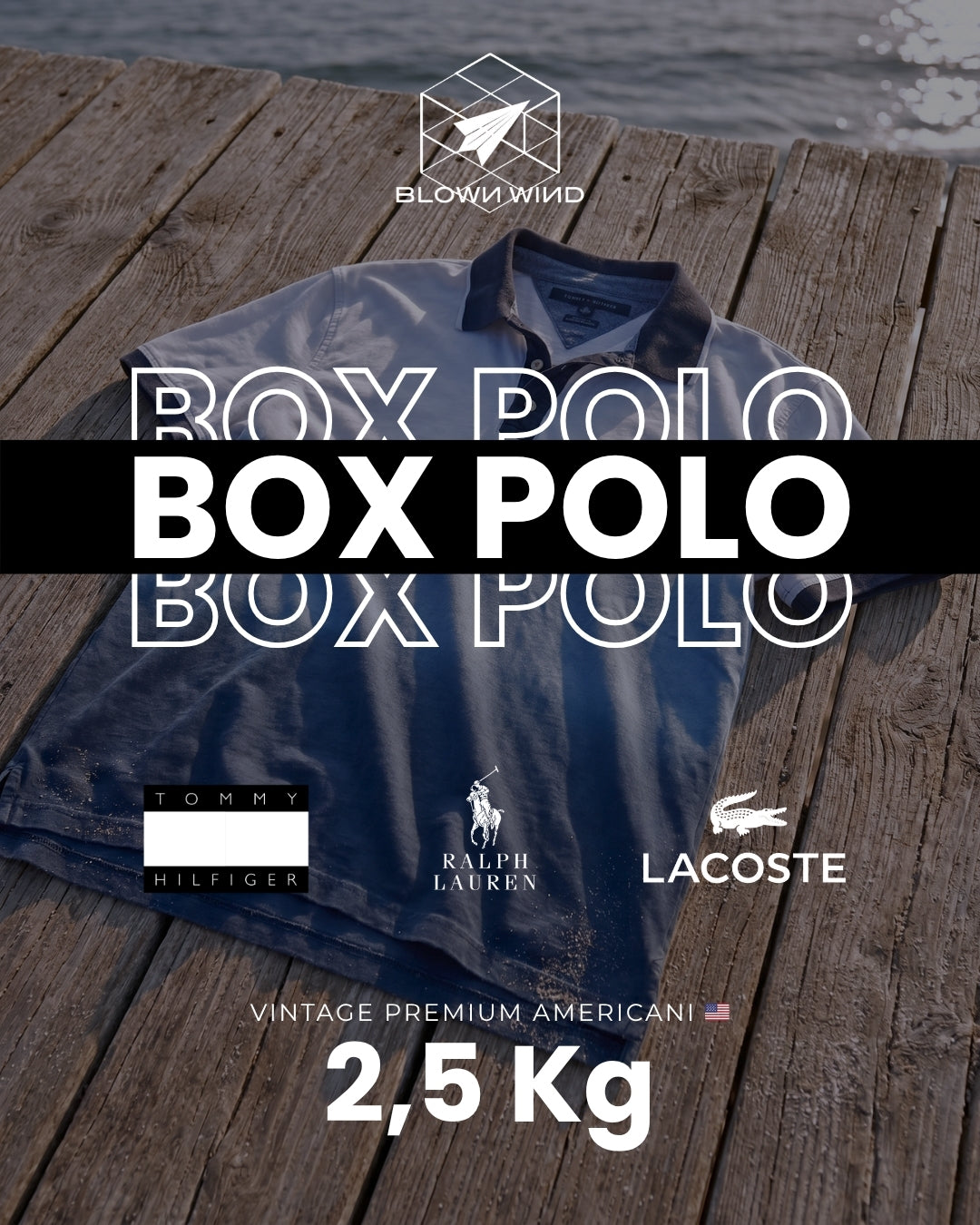 BLOWNWIND SUMMER POLO BOX - 2,5kg