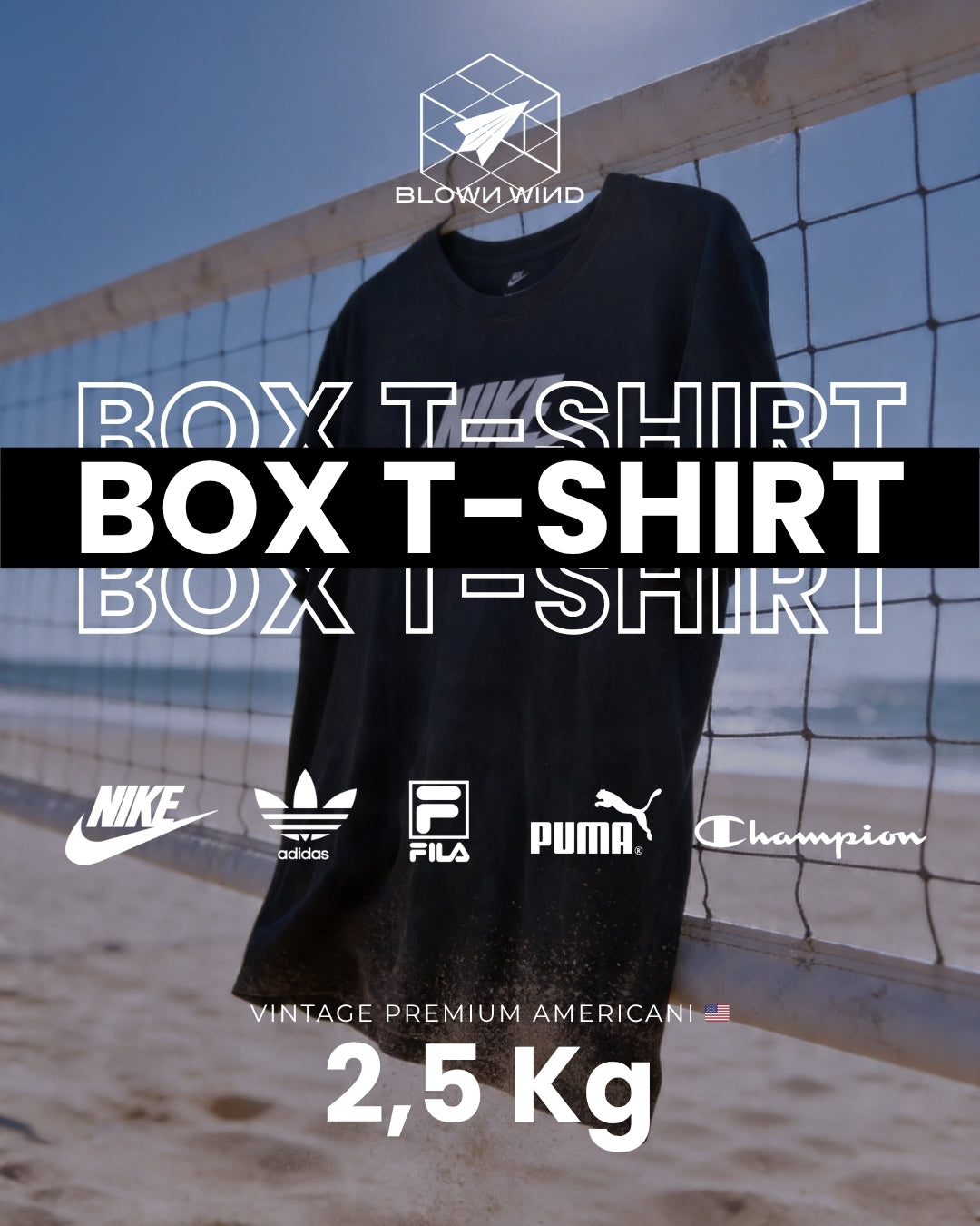 BLOWNWIND T- SHIRT SUMMER BOX - 2,5kg