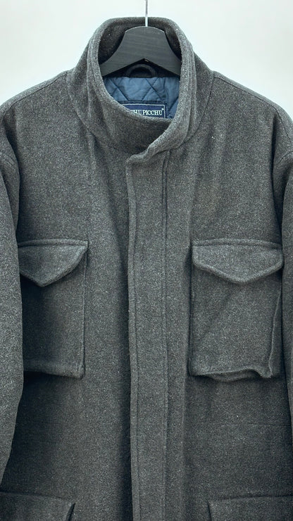 CAPPOTTO IN LANA CON TASCHE