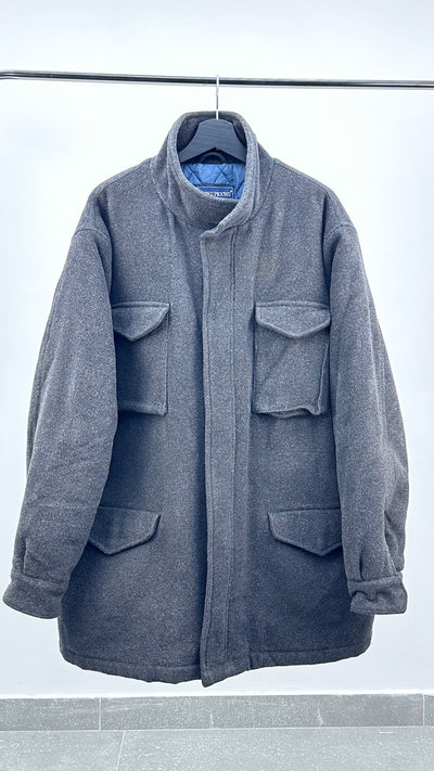 CAPPOTTO IN LANA CON TASCHE