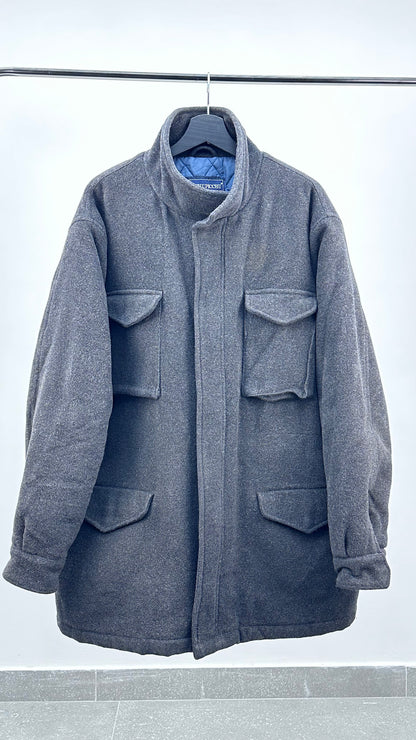 CAPPOTTO IN LANA CON TASCHE