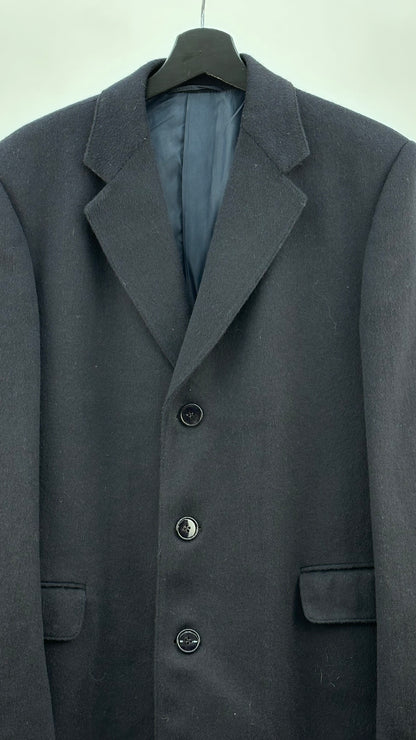 CAPPOTTO LUNGO BLU