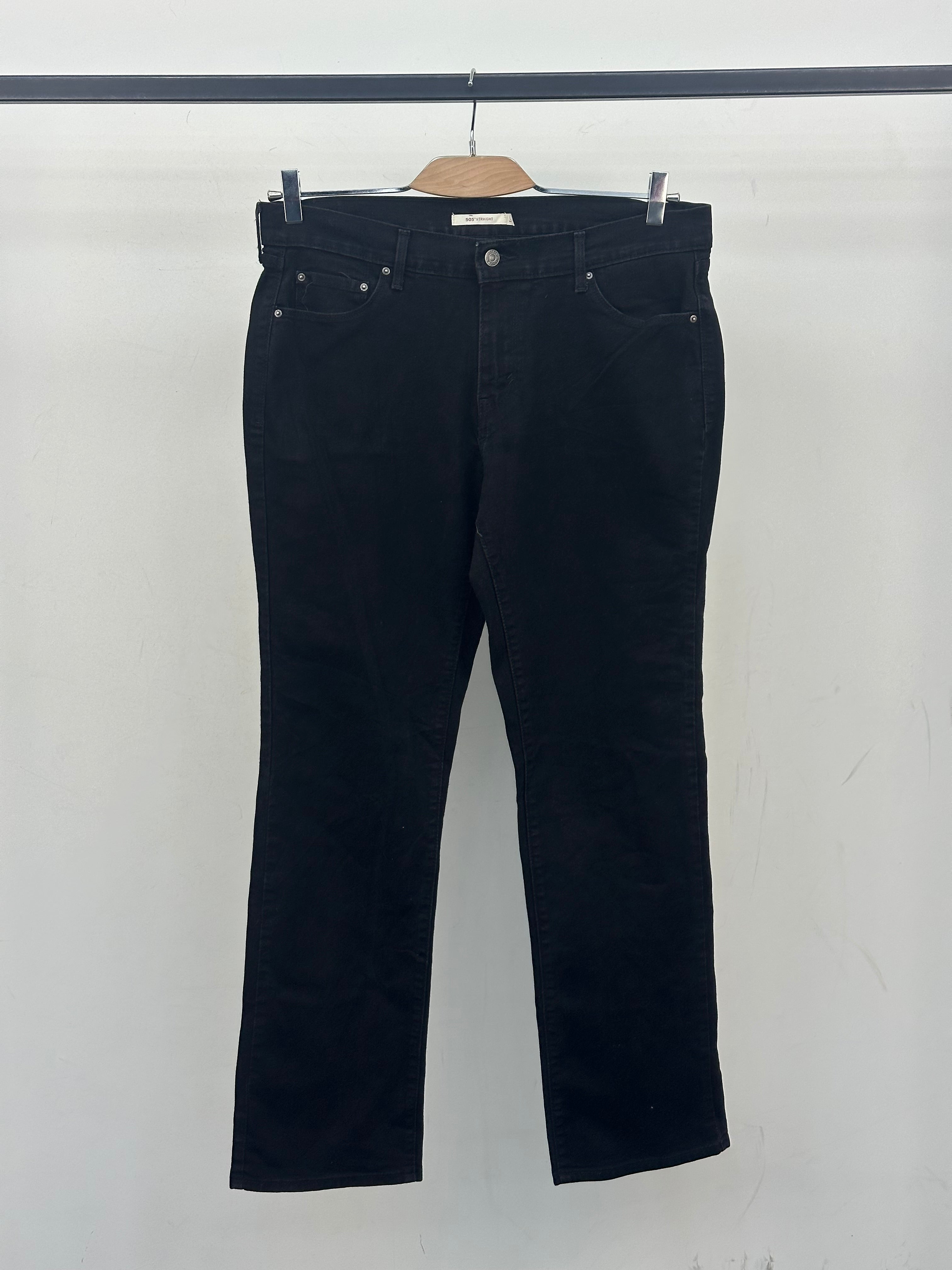 LEVI'S 505 STRAIGHT FIT TAGLIA: 45 ITA = W31 L32