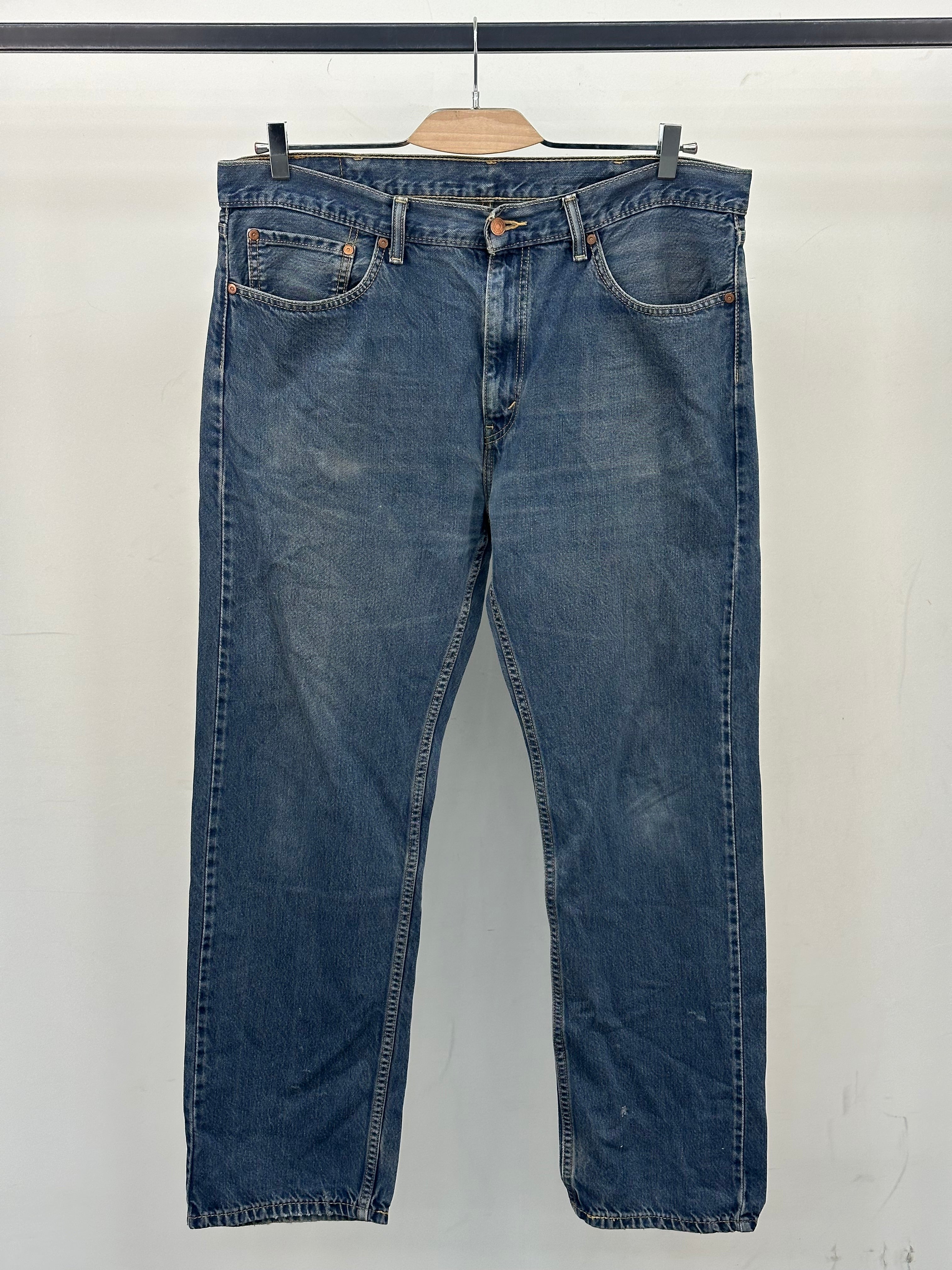 LEVI'S 505 STRAIGHT FIT TAGLIA: 52 ITA = W38 L32
