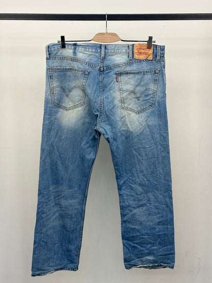 LEVI'S 505 STRAIGHT FIT TAGLIA: 52 ITA = W38 L32