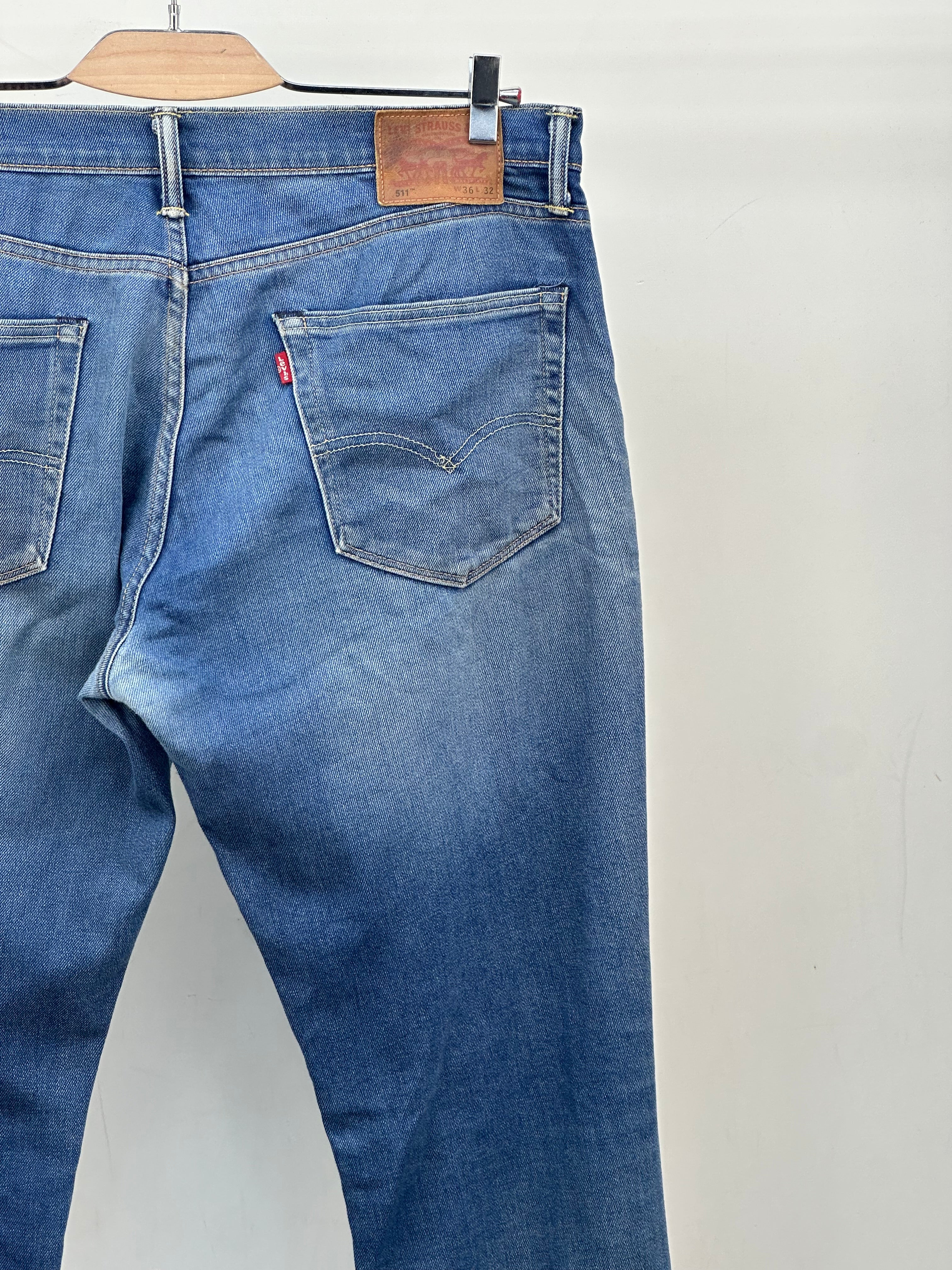 LEVI'S 511 SLIM FIT TAGLIA: 50 ITA = W36 L32