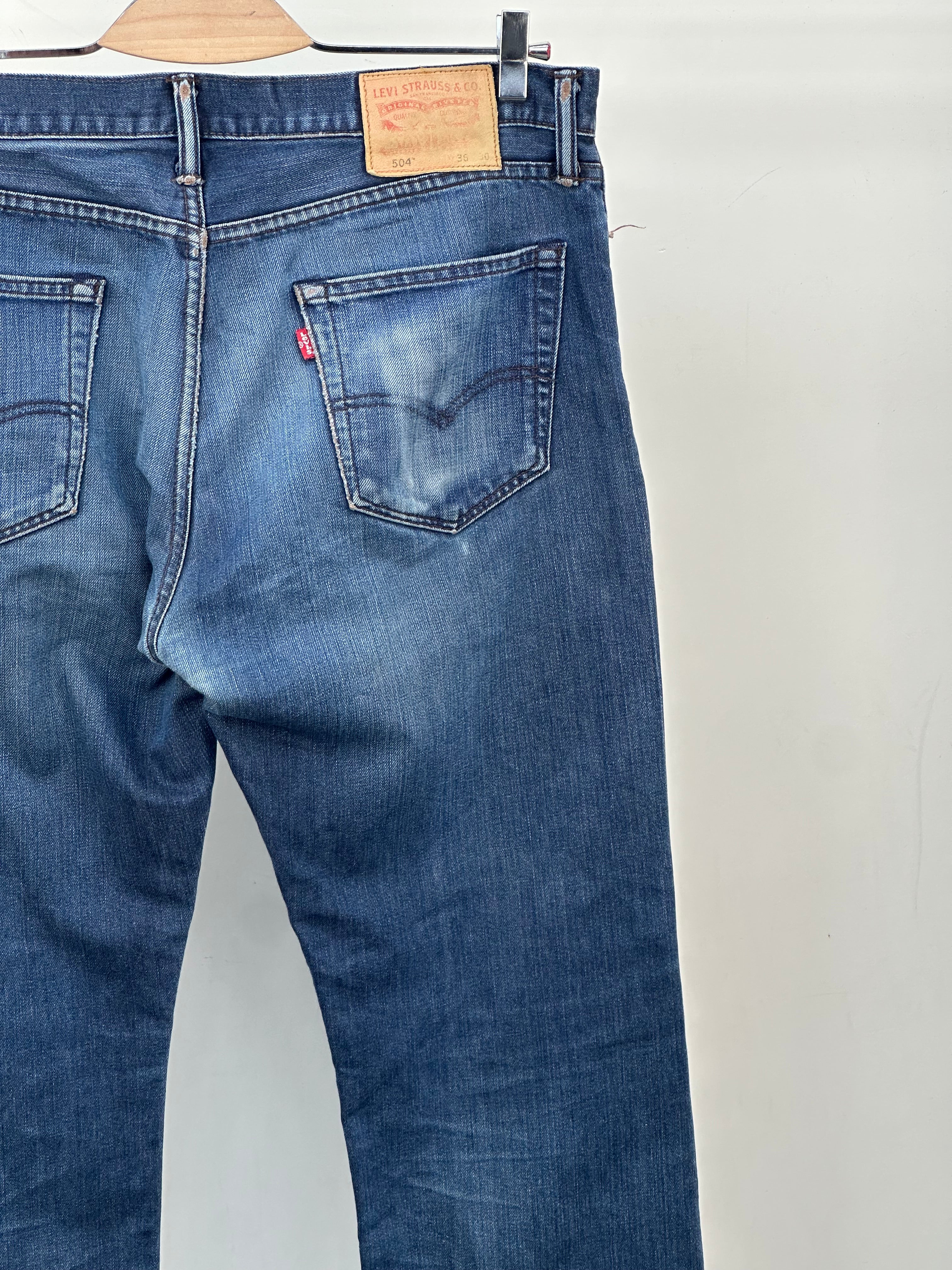 LEVI'S 504 CLASSIC FIT TAGLIA: 50 ITA = W36 L30