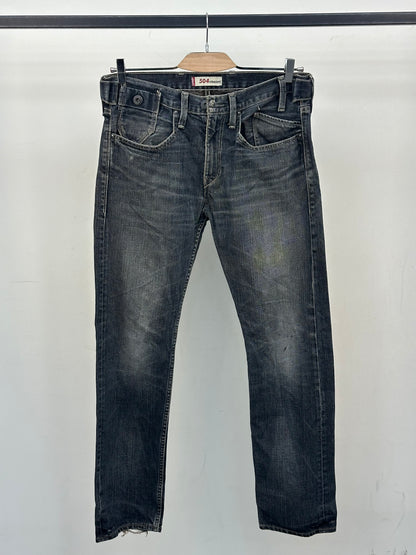 LEVI'S 504 STRAIGHT FIT TAGLIA: 47 ITA = W33 L32
