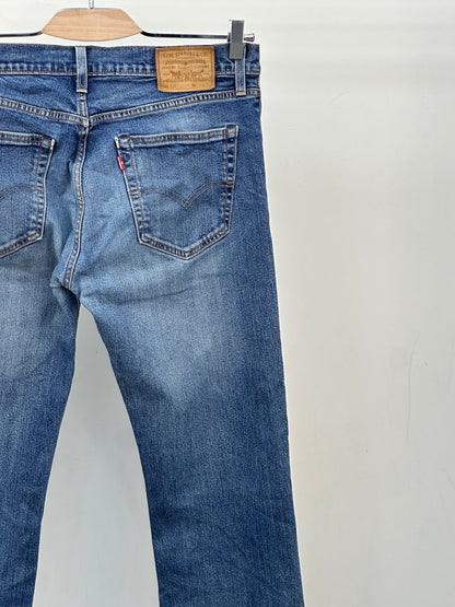 LEVI'S 527 BOOTCUT FIT TAGLIA: 47 ITA = W33 L34