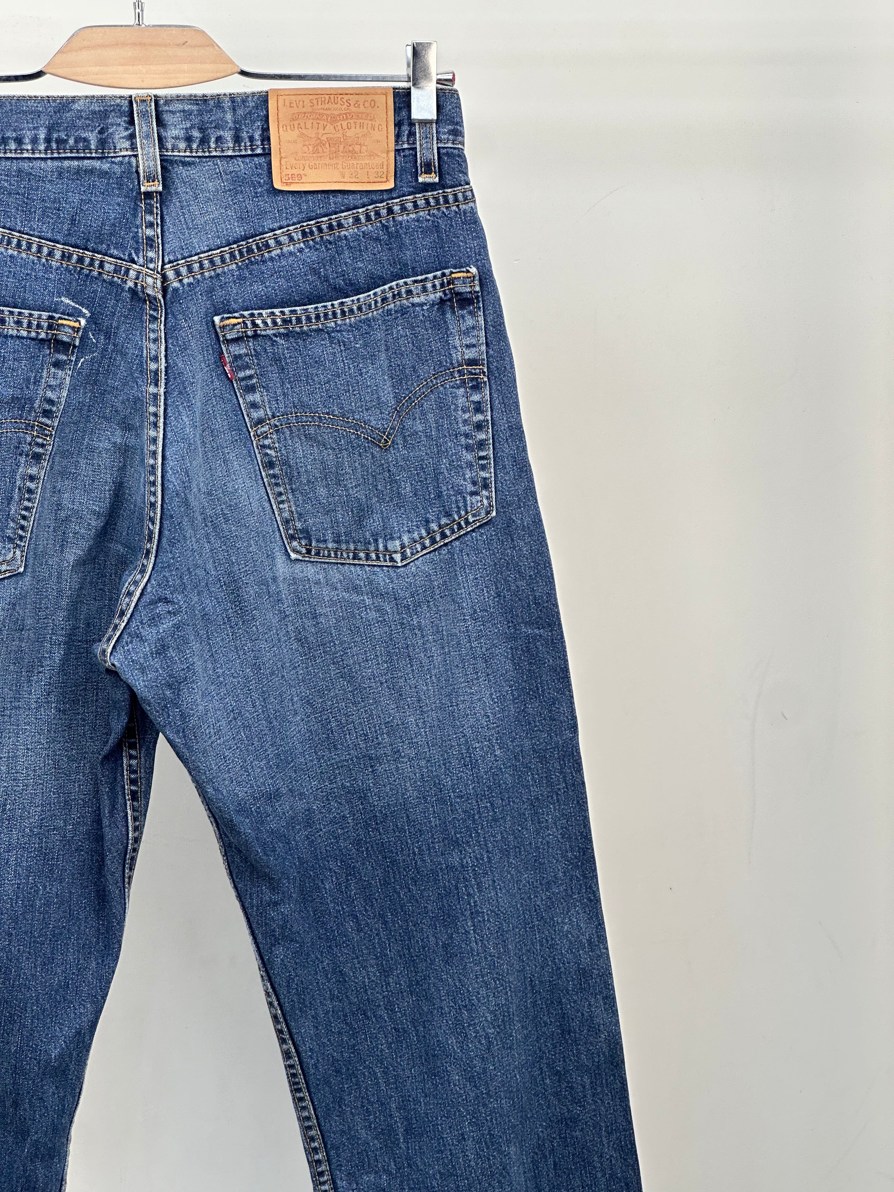 LEVI'S 569 LOOSE FIT TAGLIA: 46 ITA = W32 L32