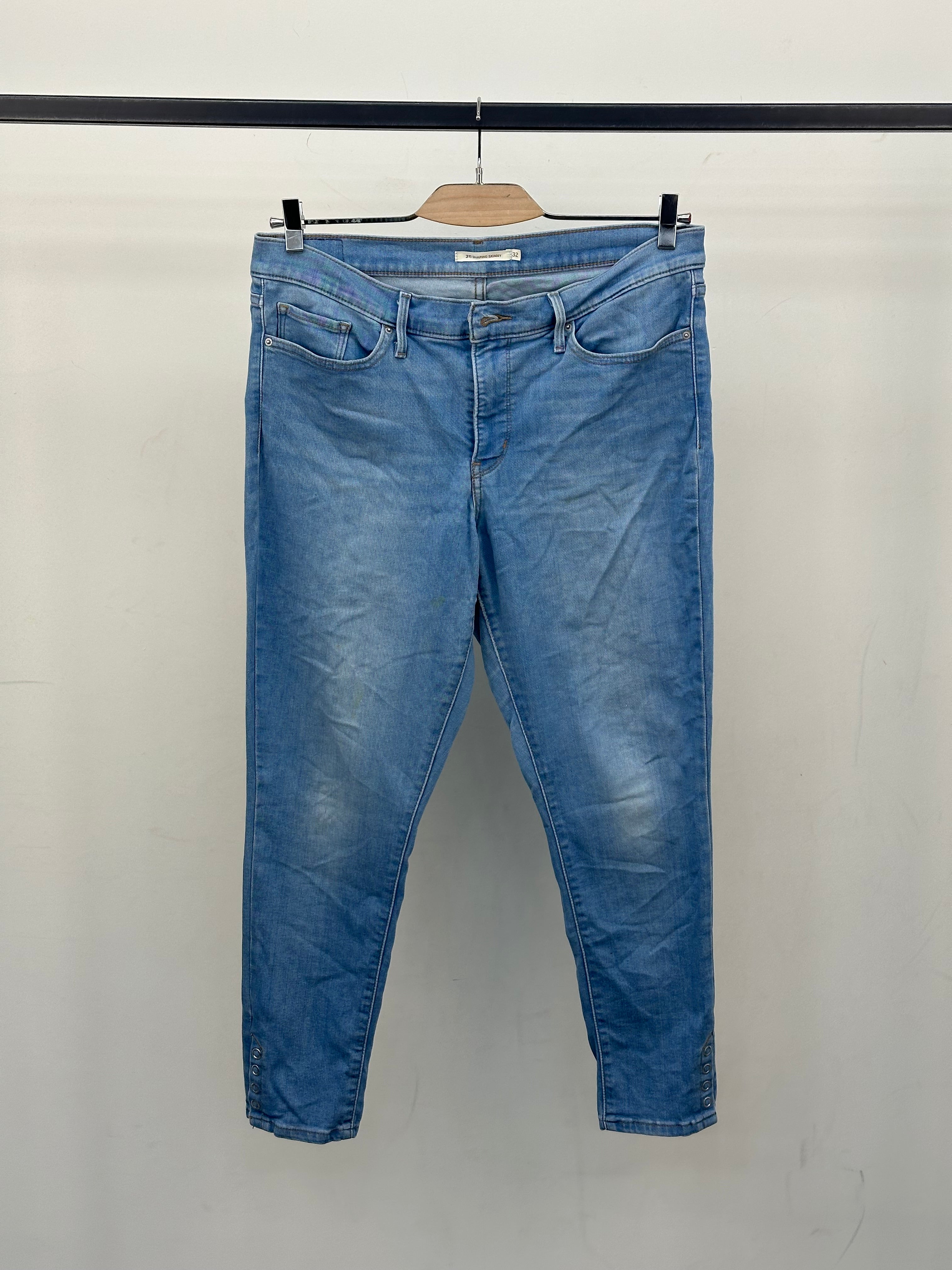 LEVI'S 311 SHAPING SKINNY TAGLIA: 46 ITA = W32 L32