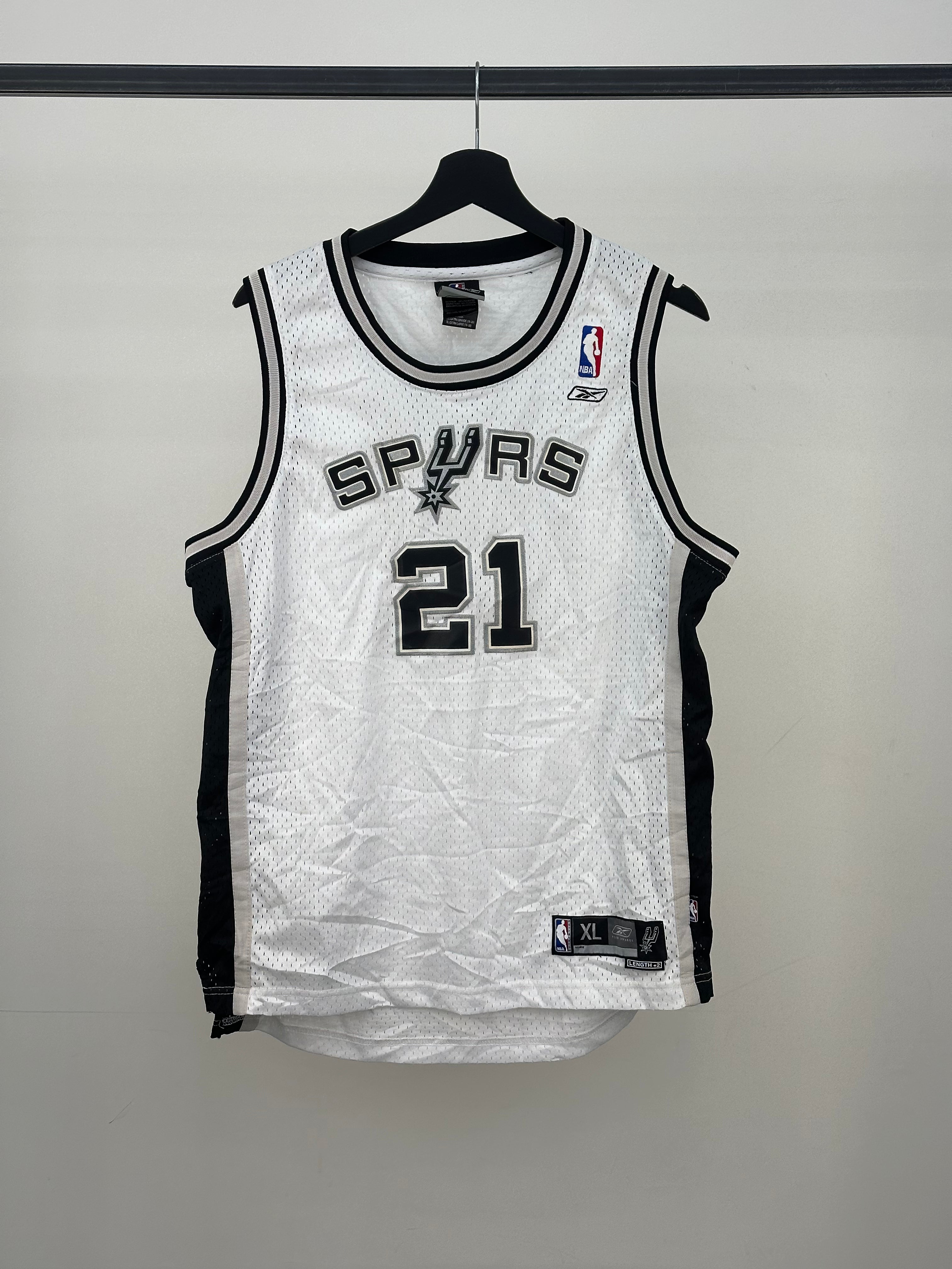 REEBOK NBA SPURS "DUNCAN" T-SHIRT TAGLIA : XL