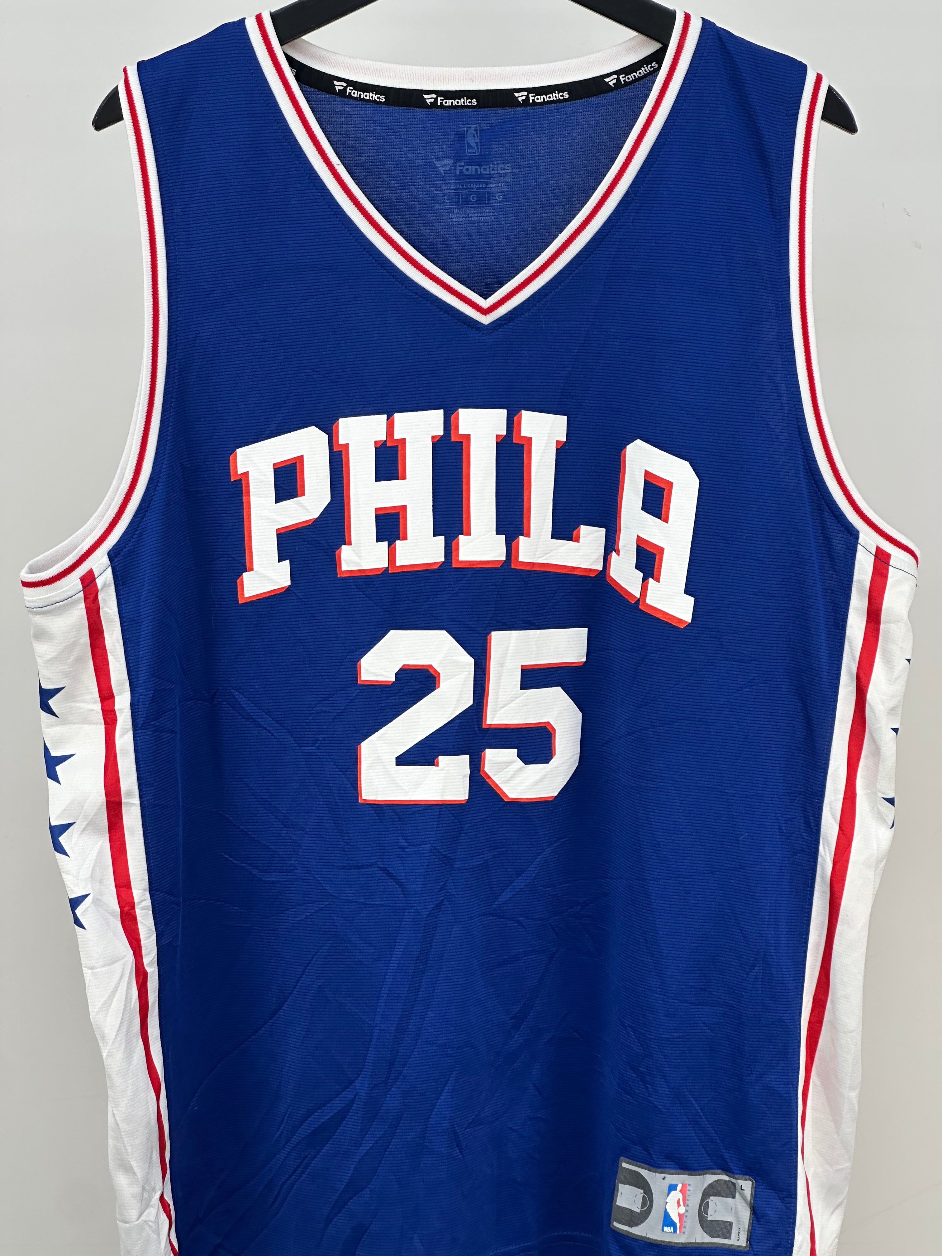 FANATICS NBA PHILA "SIMMONS" T-SHIRT TAGLIA : L