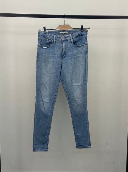 LEVI'S 721 HIGH RISE SKINNY TAGLIA: 45 ITA = W31 L32