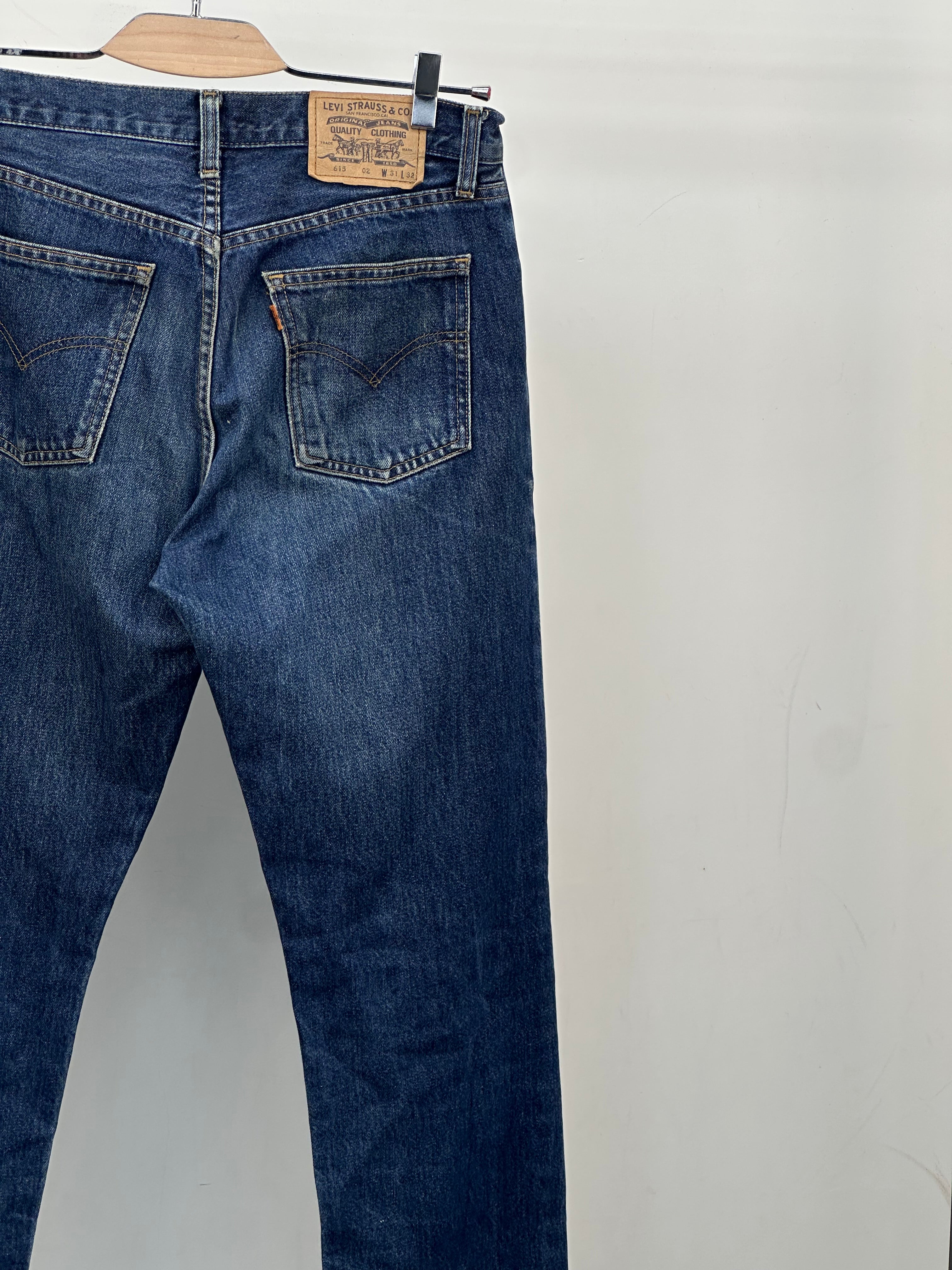 LEVI'S 615 ORANGE TAB TAGLIA: 45 ITA = W31 L32