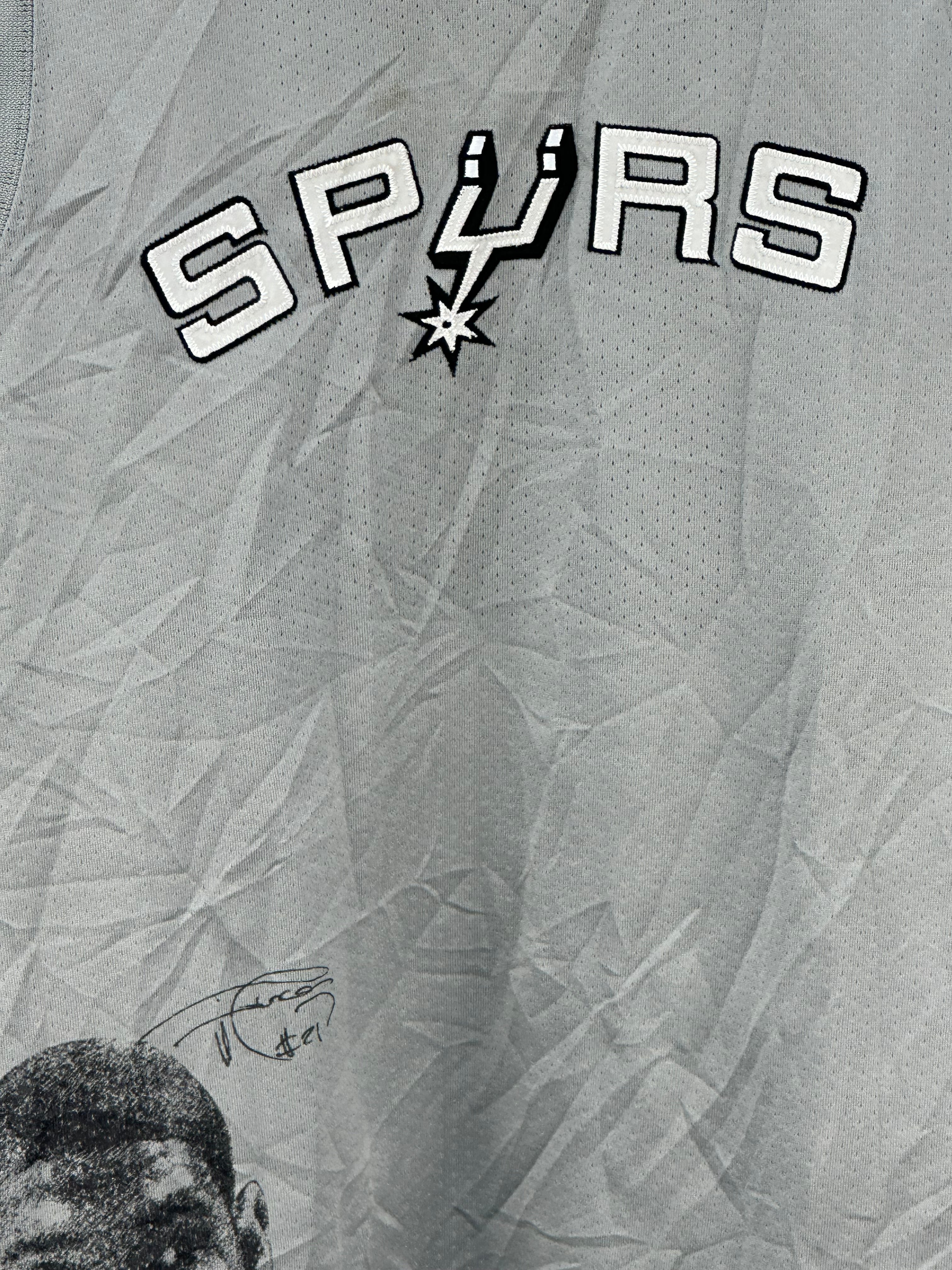 MAJESTIC NBA SPURS "DUNCAN" T-SHIRT TAGLIA : M
