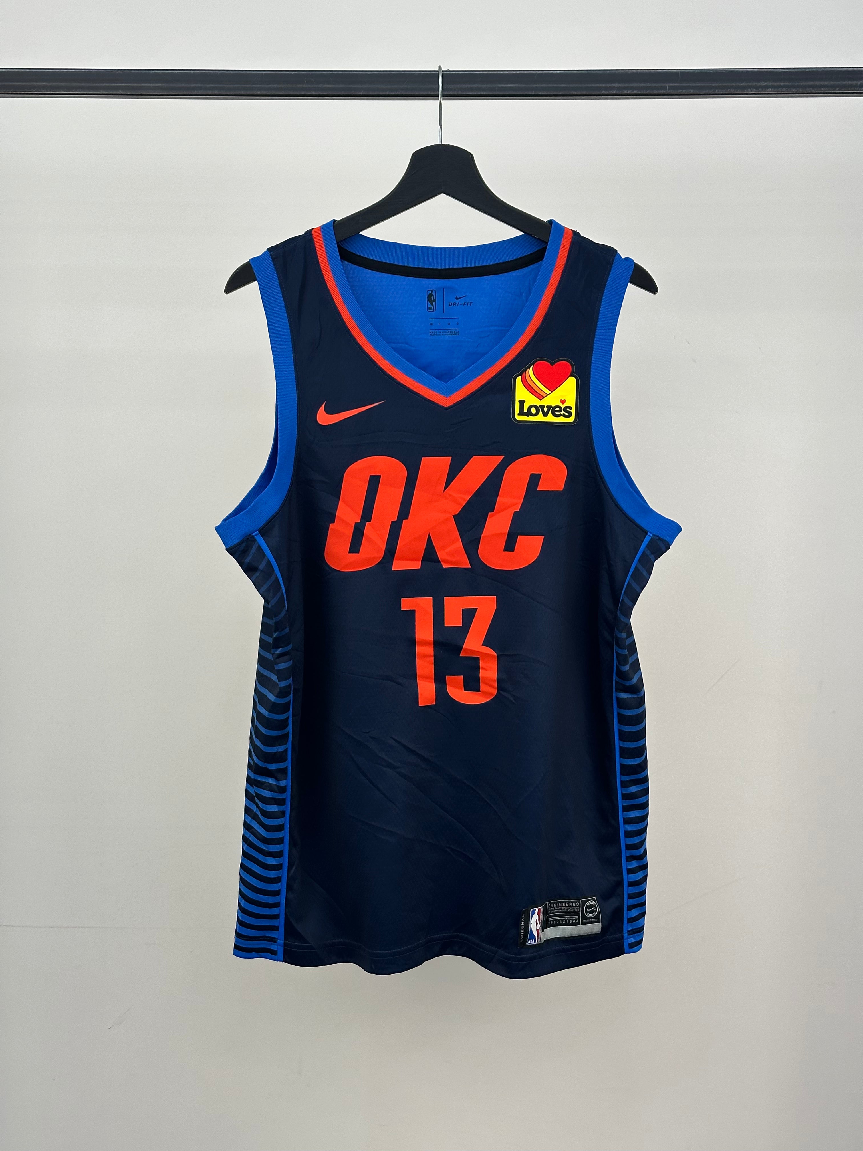 NIKE NBA OKLAHOMA CITY "GEORGE" T-SHIRT TAGLIA : L