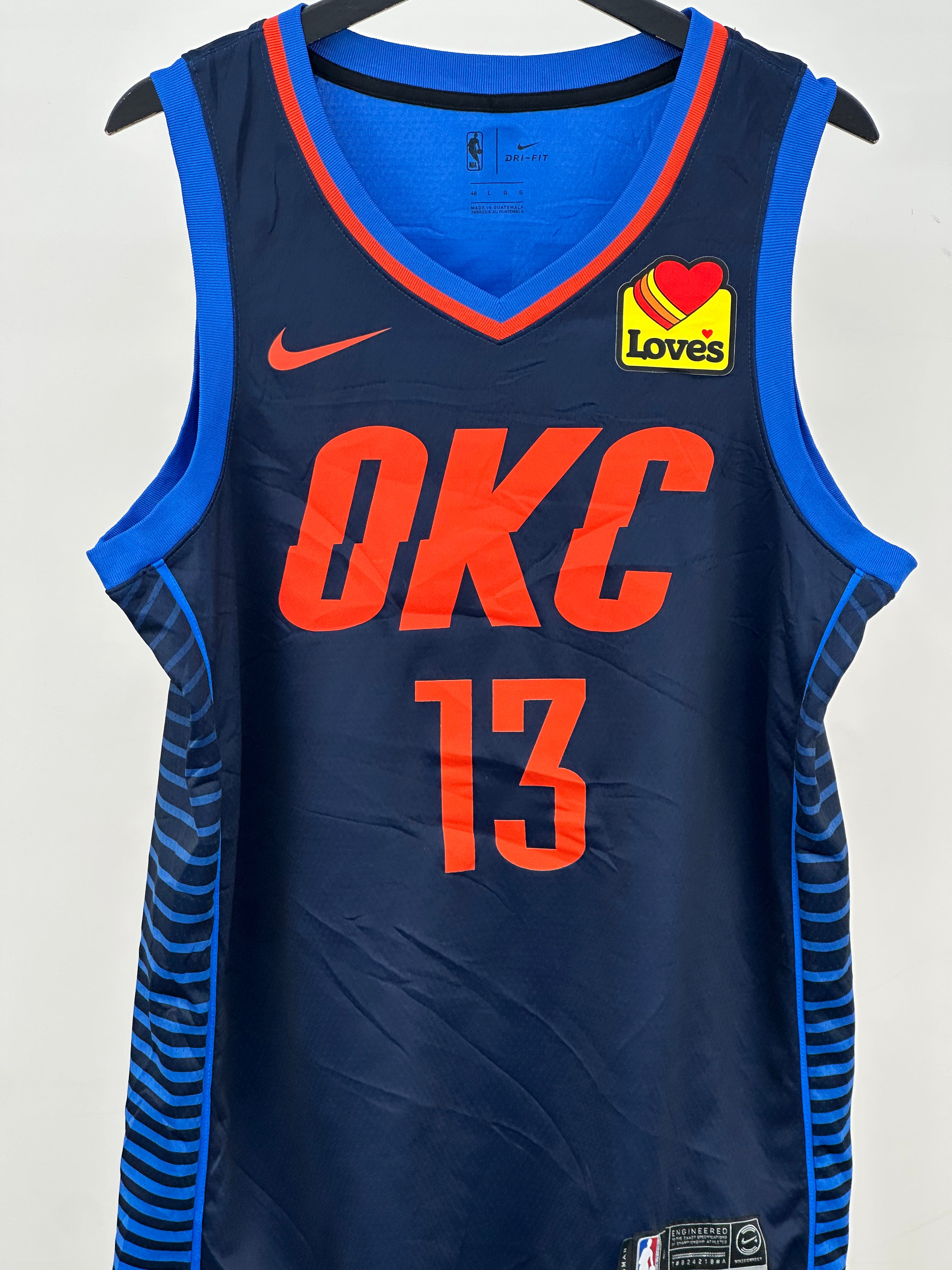 NIKE NBA OKLAHOMA CITY "GEORGE" T-SHIRT TAGLIA : L