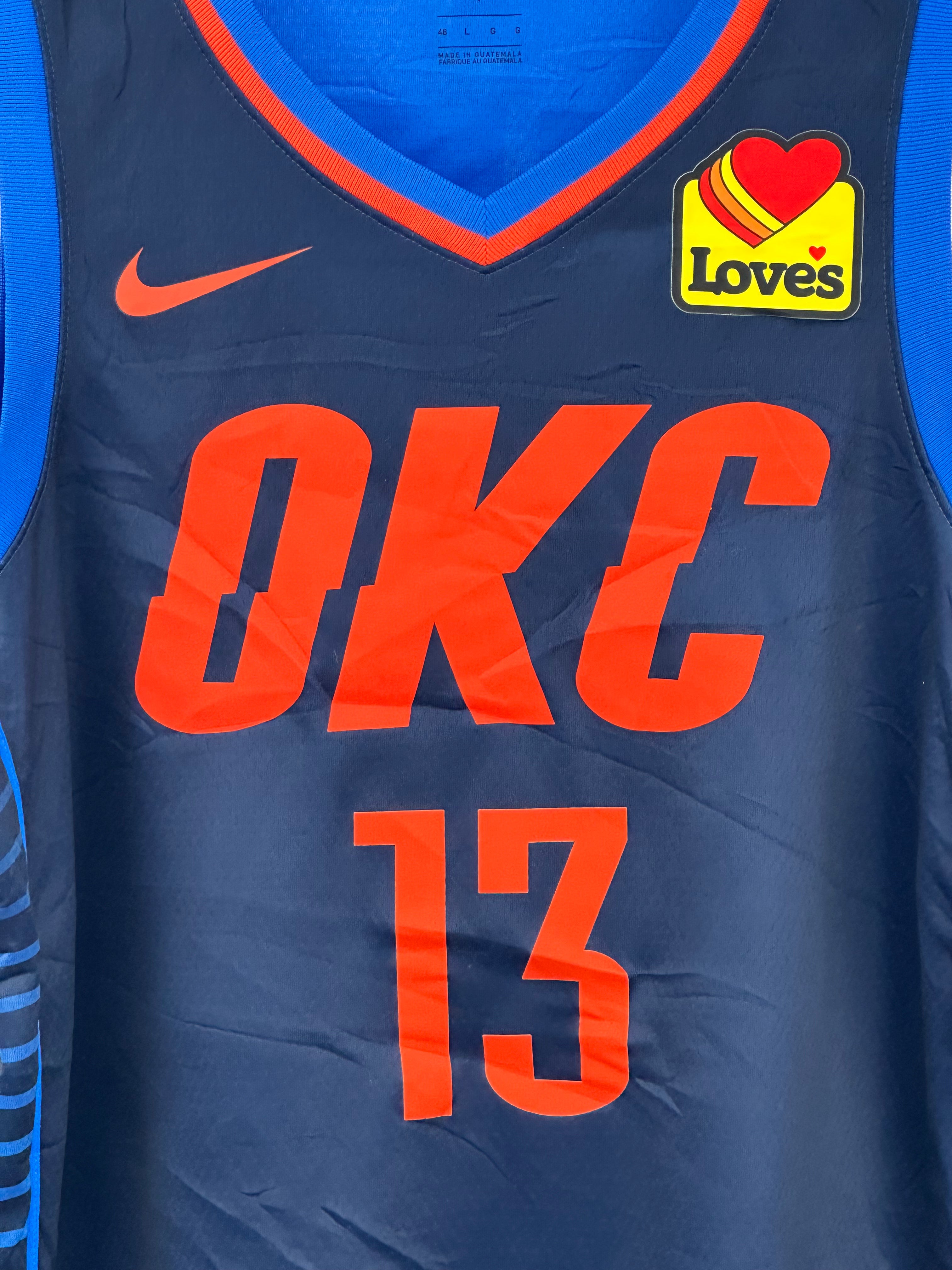 NIKE NBA OKLAHOMA CITY "GEORGE" T-SHIRT TAGLIA : L