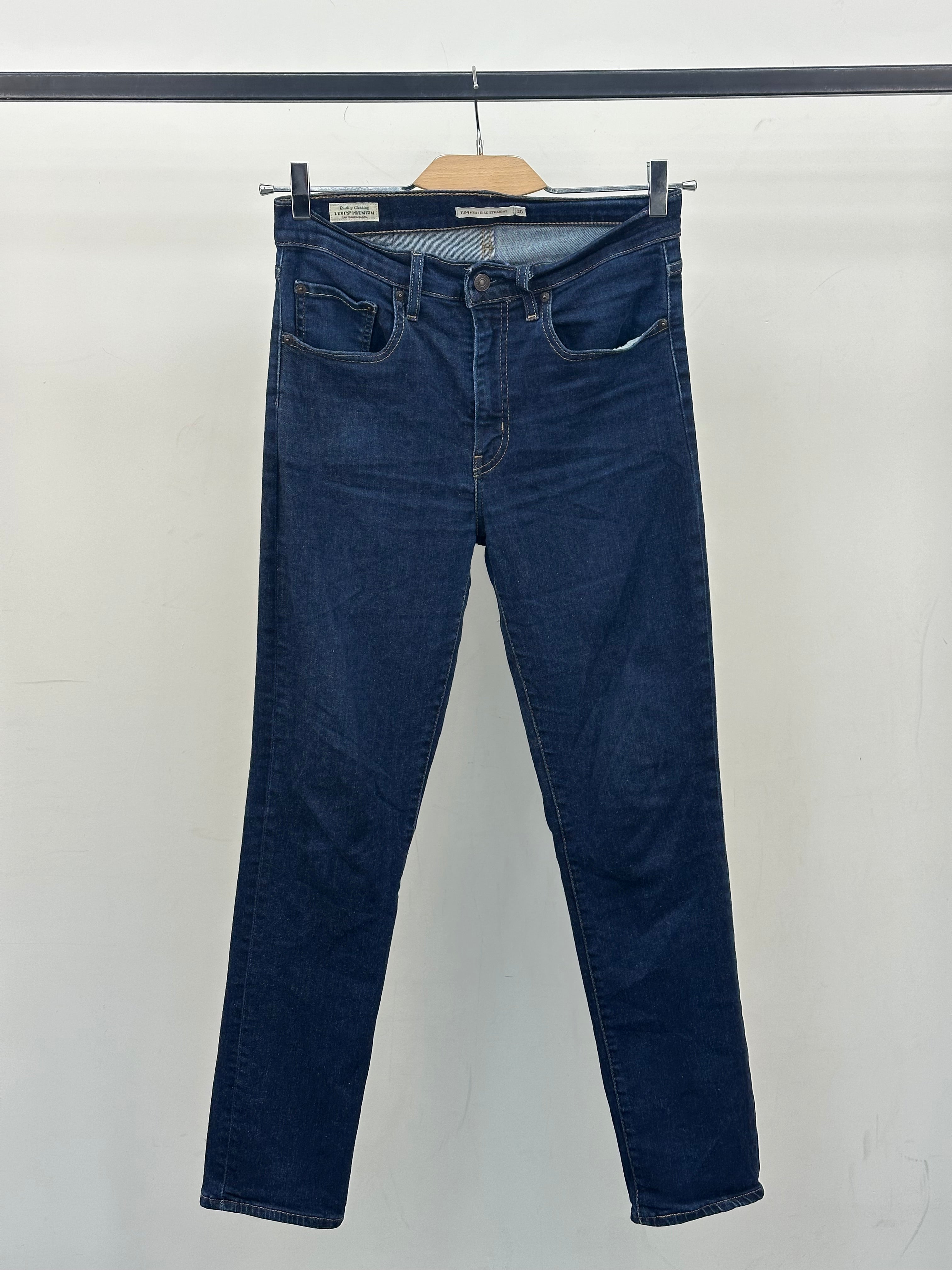LEVI'S 724 HIGH RISE STRAIGHT TAGLIA: 44 ITA = W30 L30