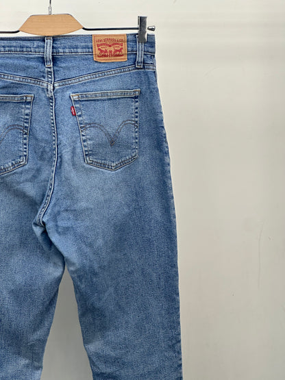 LEVI'S HIGH WAISTED MOM JEAN TAGLIA: 44 ITA = W30 L29