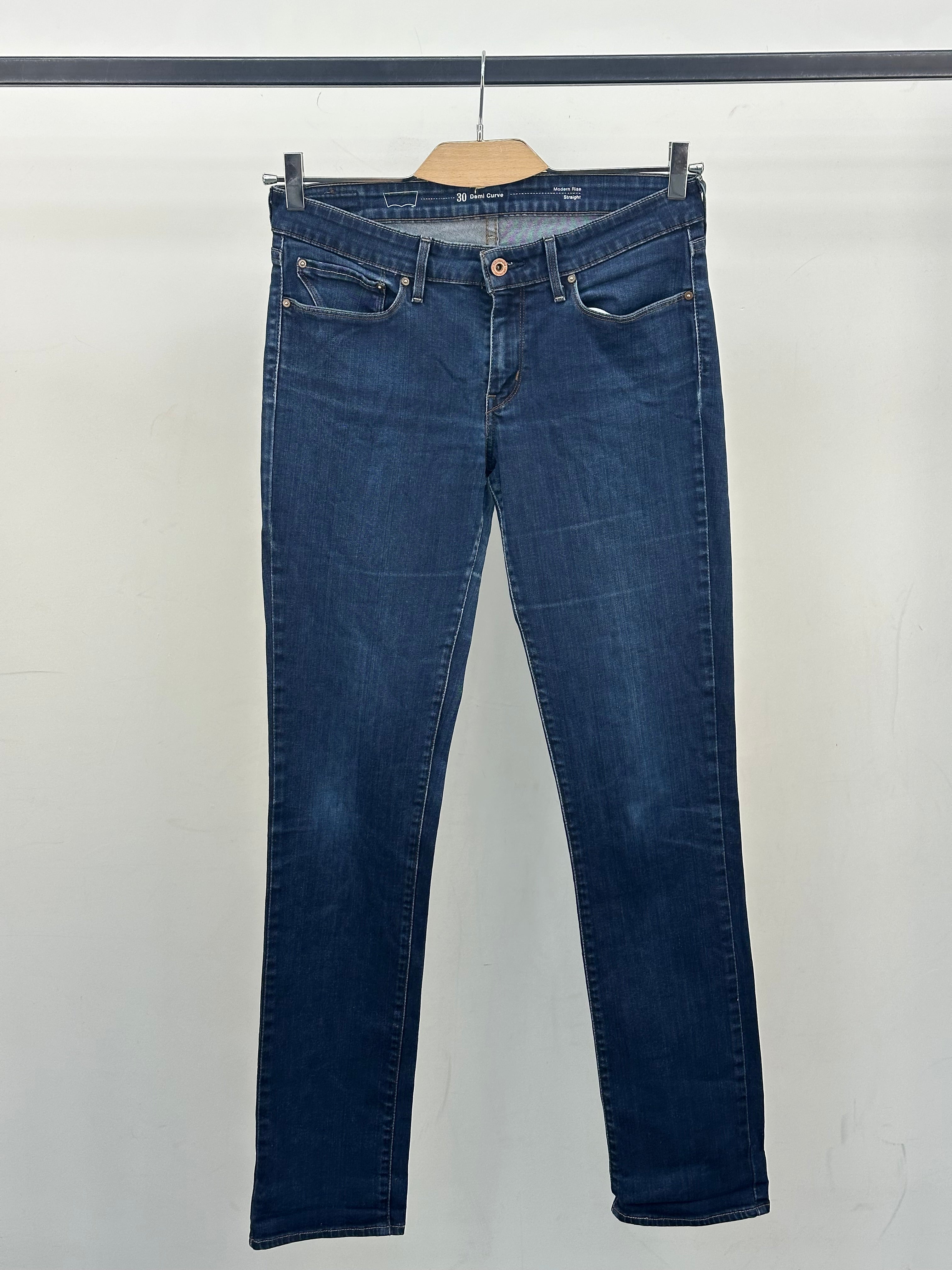 LEVI'S MODERN RISE STRAIGHT FIT TAGLIA: 44 ITA = W30 L34