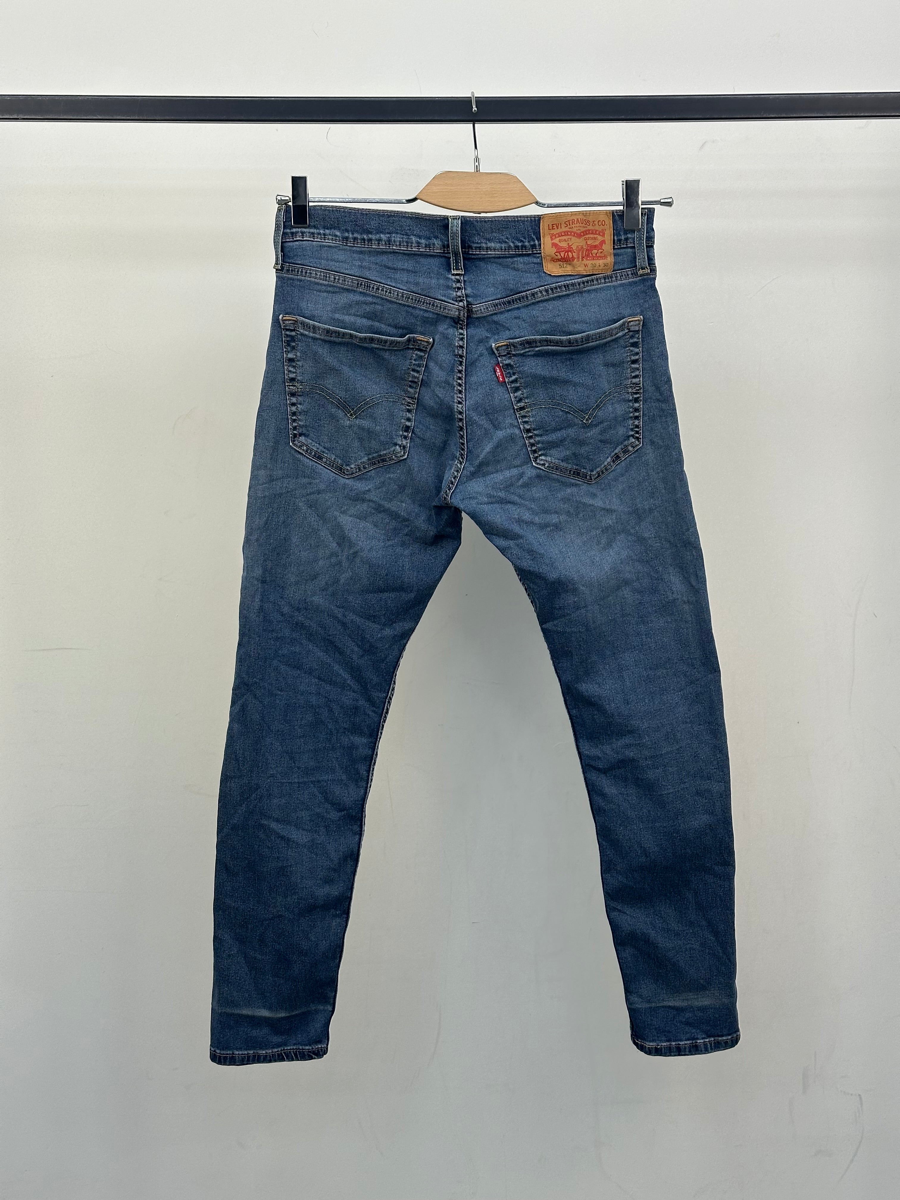 LEVI'S 512 SLIM FIT TAGLIA: 44 ITA = W30 L30