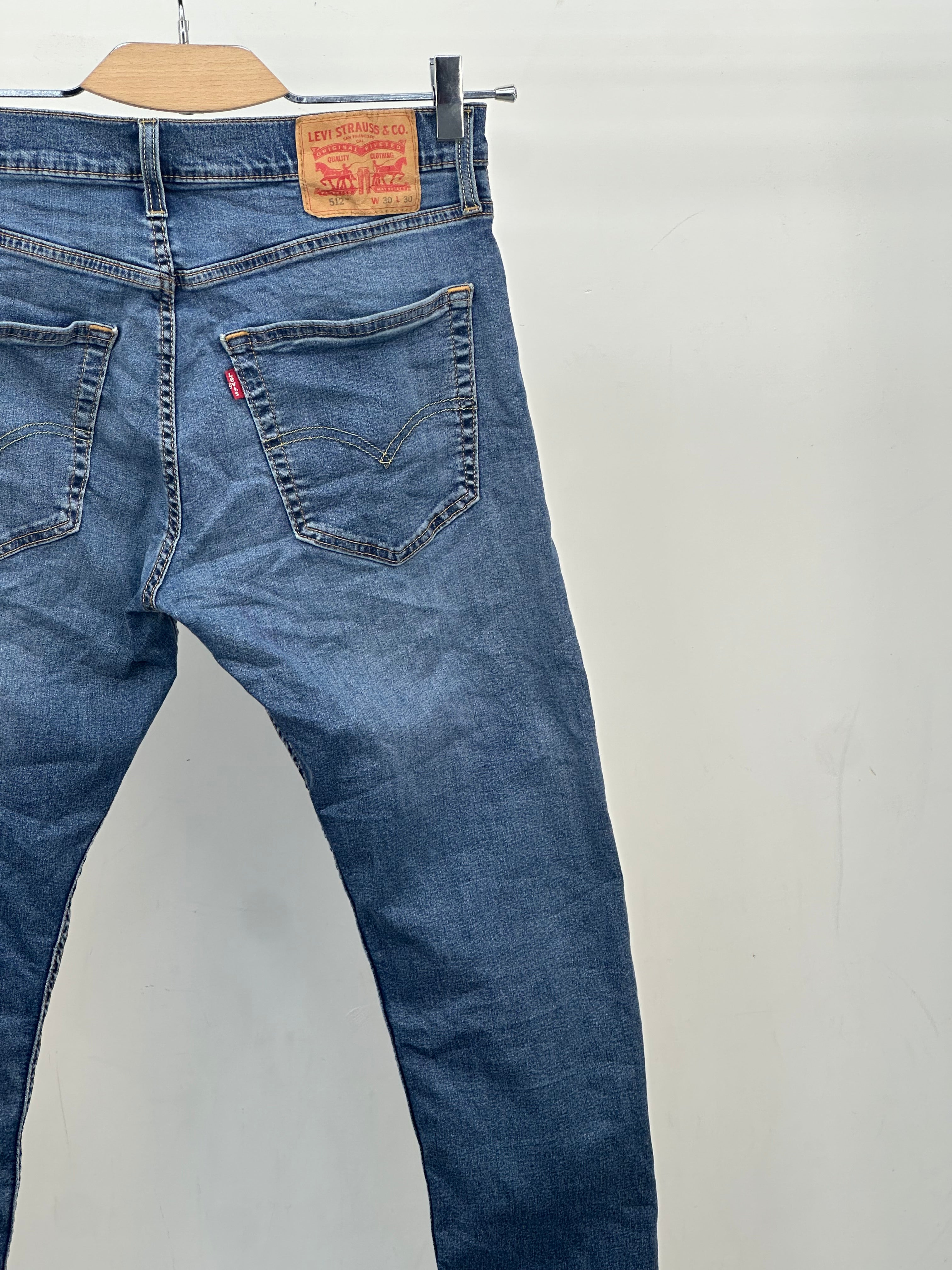 LEVI'S 512 SLIM FIT TAGLIA: 44 ITA = W30 L30