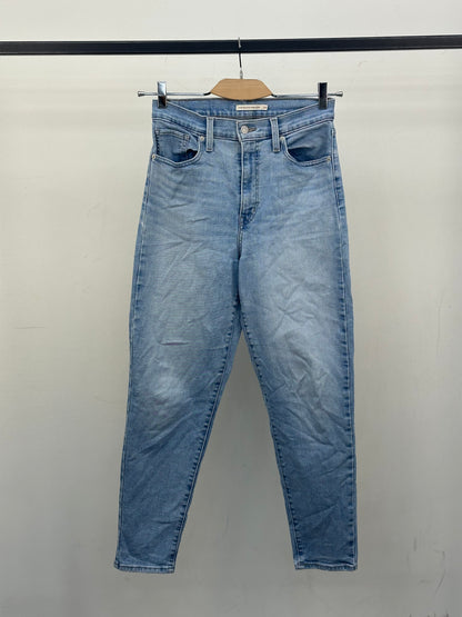 LEVI'S HIGH WAISTED MOM JEAN FIT TAGLIA: 42 ITA = W28 L29
