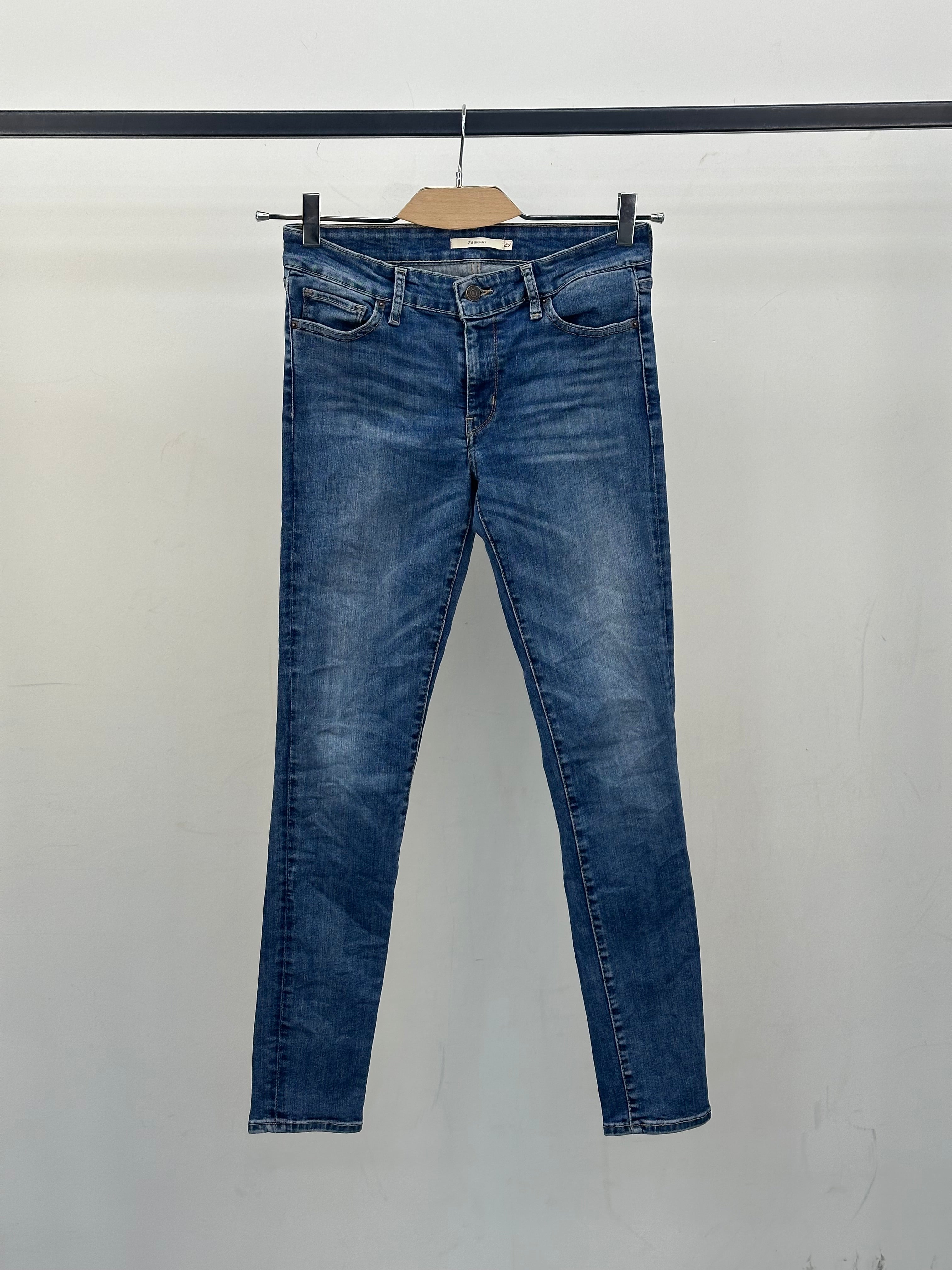 LEVI'S 711 SKINNY FIT TAGLIA: 43 ITA = W29 L30