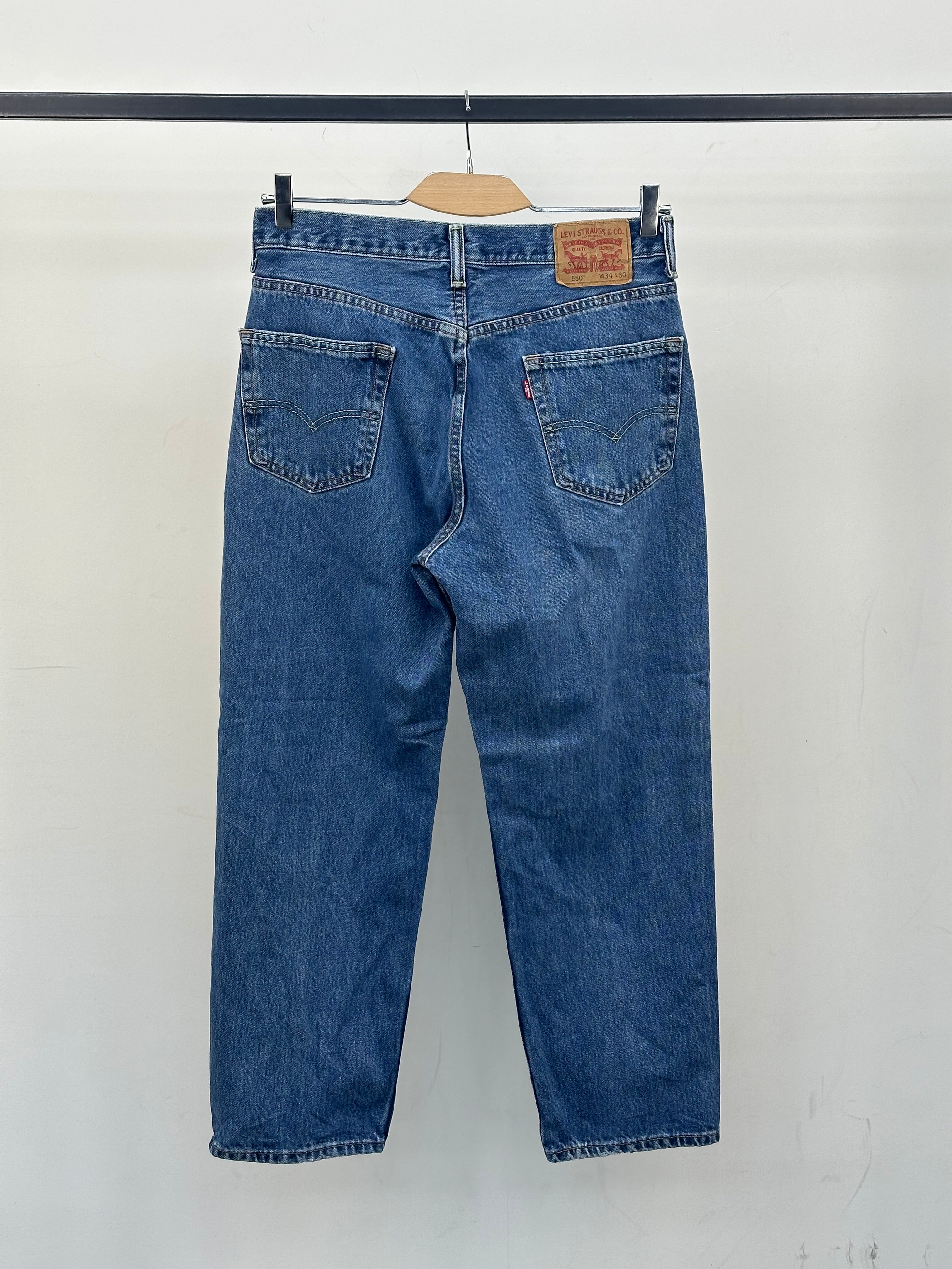 LEVI'S 550 RELAXED FIT TAGLIA: 48 ITA = W34 L30