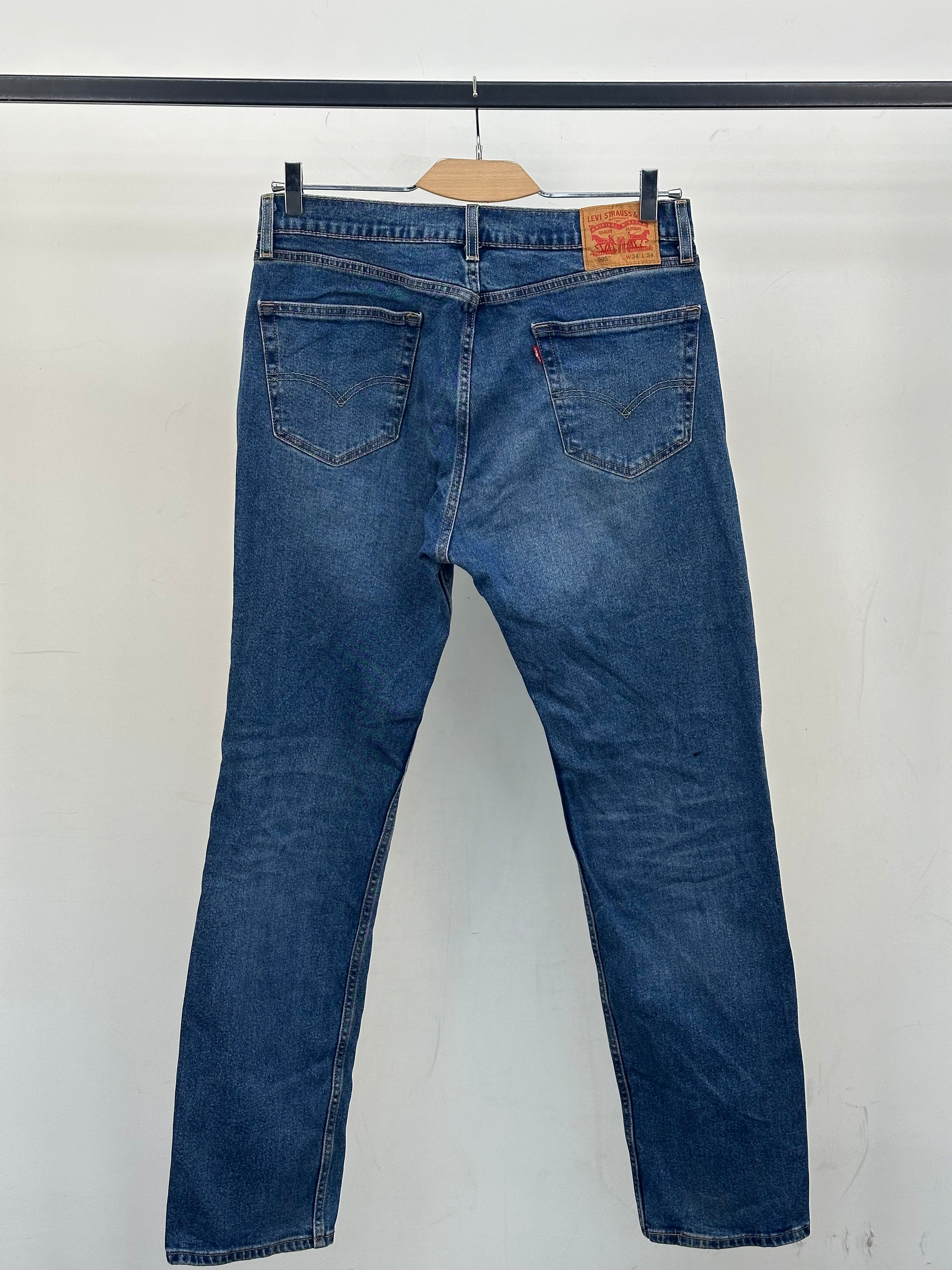 LEVI'S 505 FIT TAGLIA: 48 ITA = W34 L34
