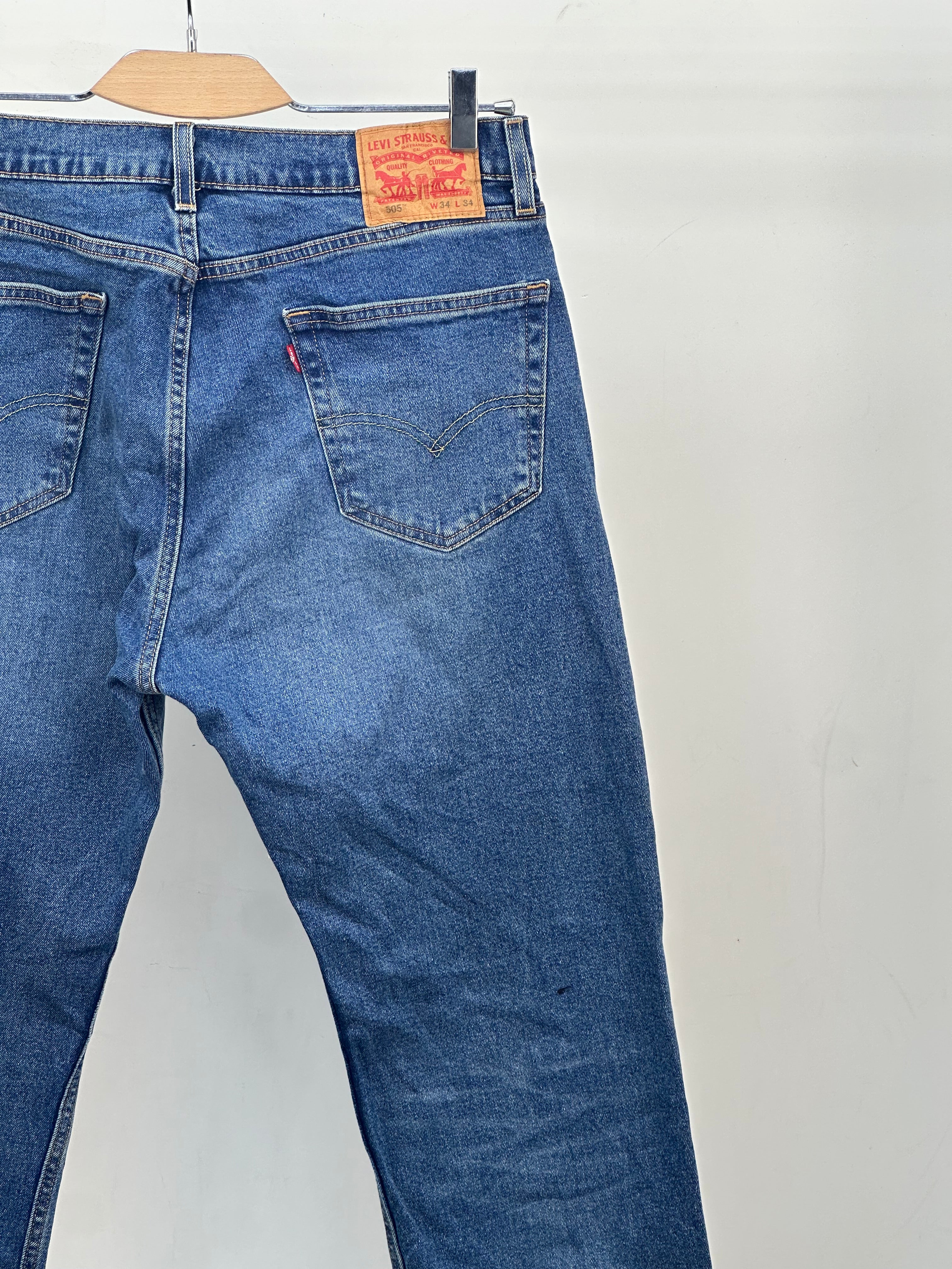 LEVI'S 505 FIT TAGLIA: 48 ITA = W34 L34